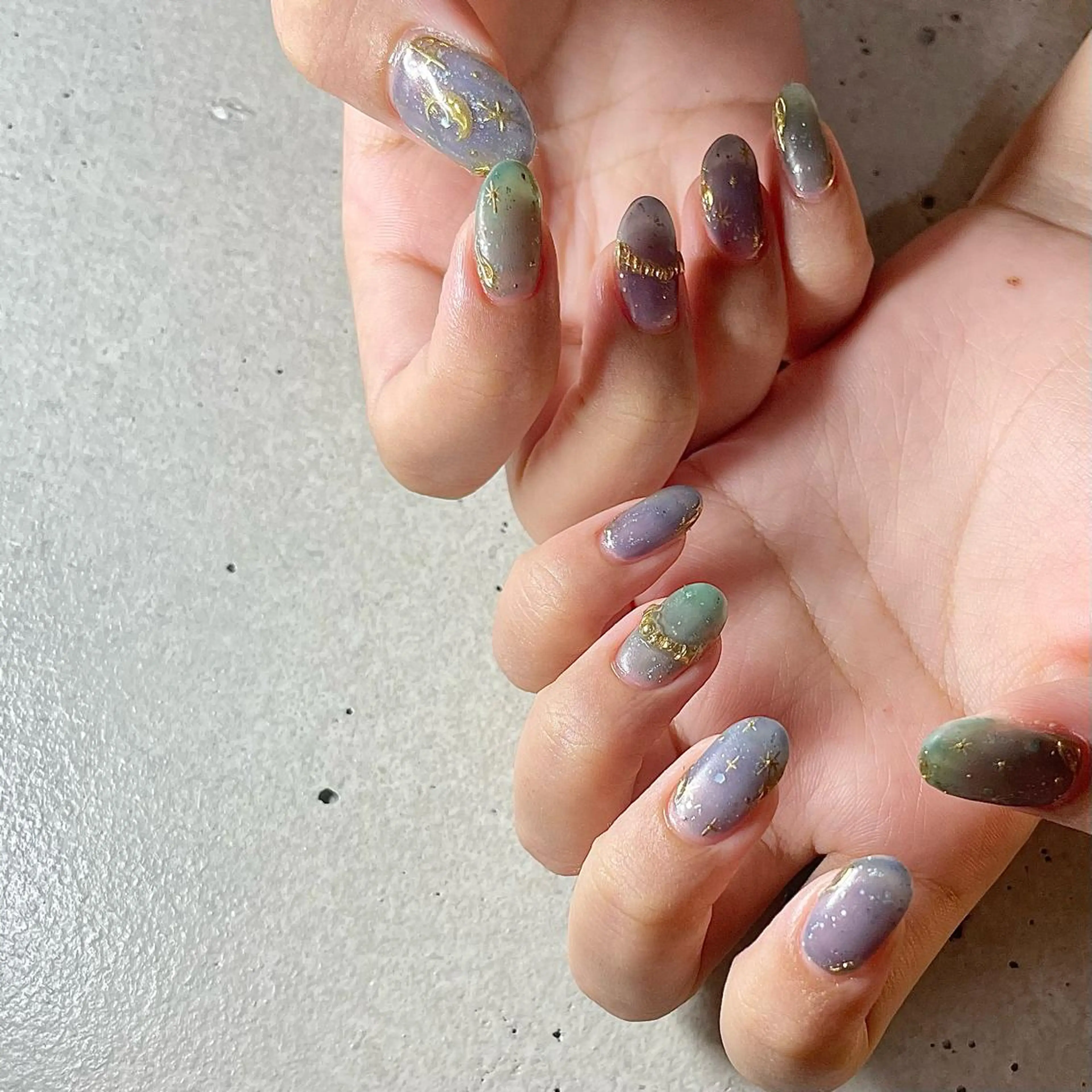 ミディアム カラー パーマ ヘアアレンジ メンズ キッズ ネイル マツエク・マツパ アイブロウ nail&eye Aoのマツエク・マツパデザイン