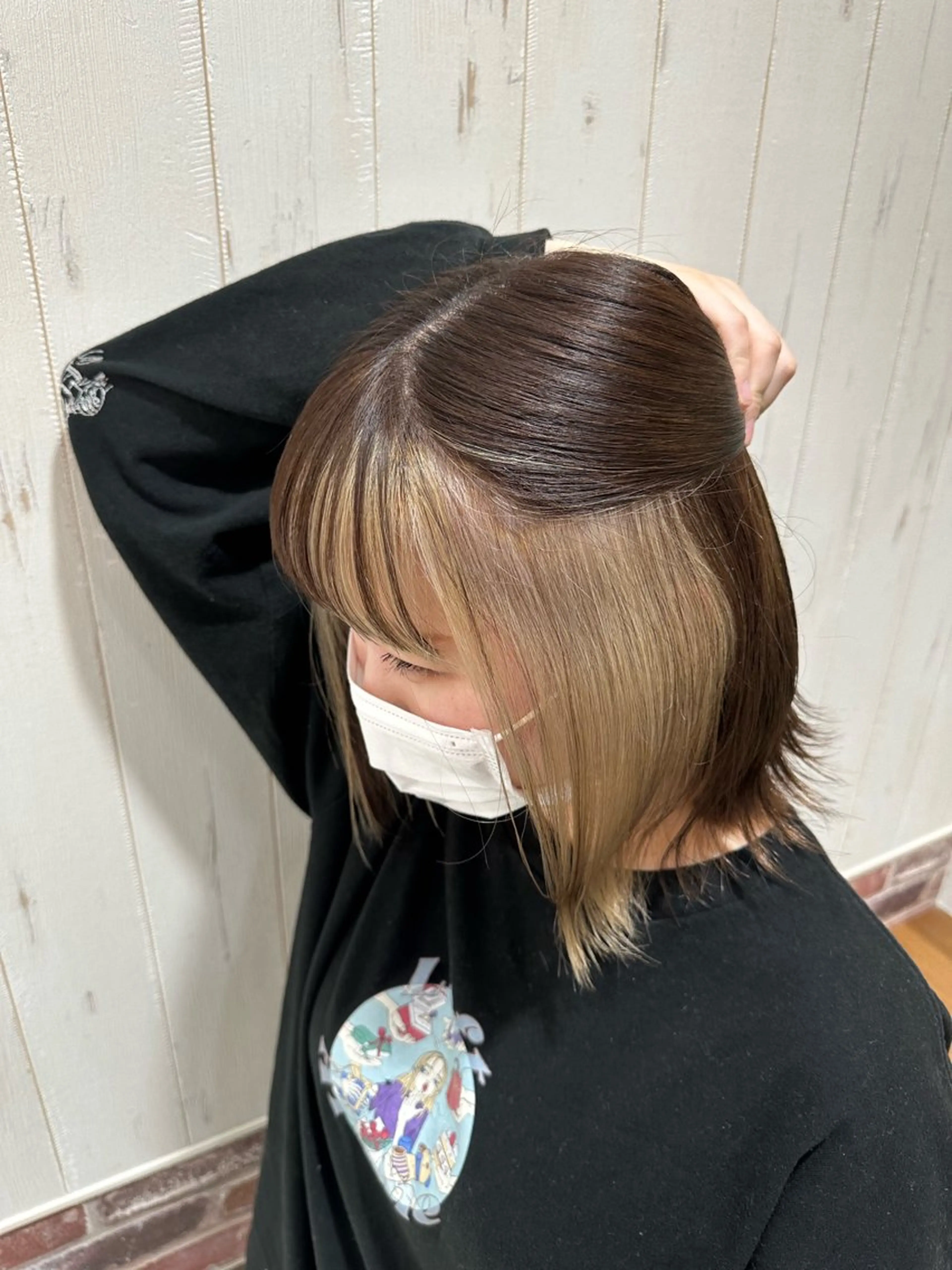 ミディアム 原 壱弥のヘアスタイル