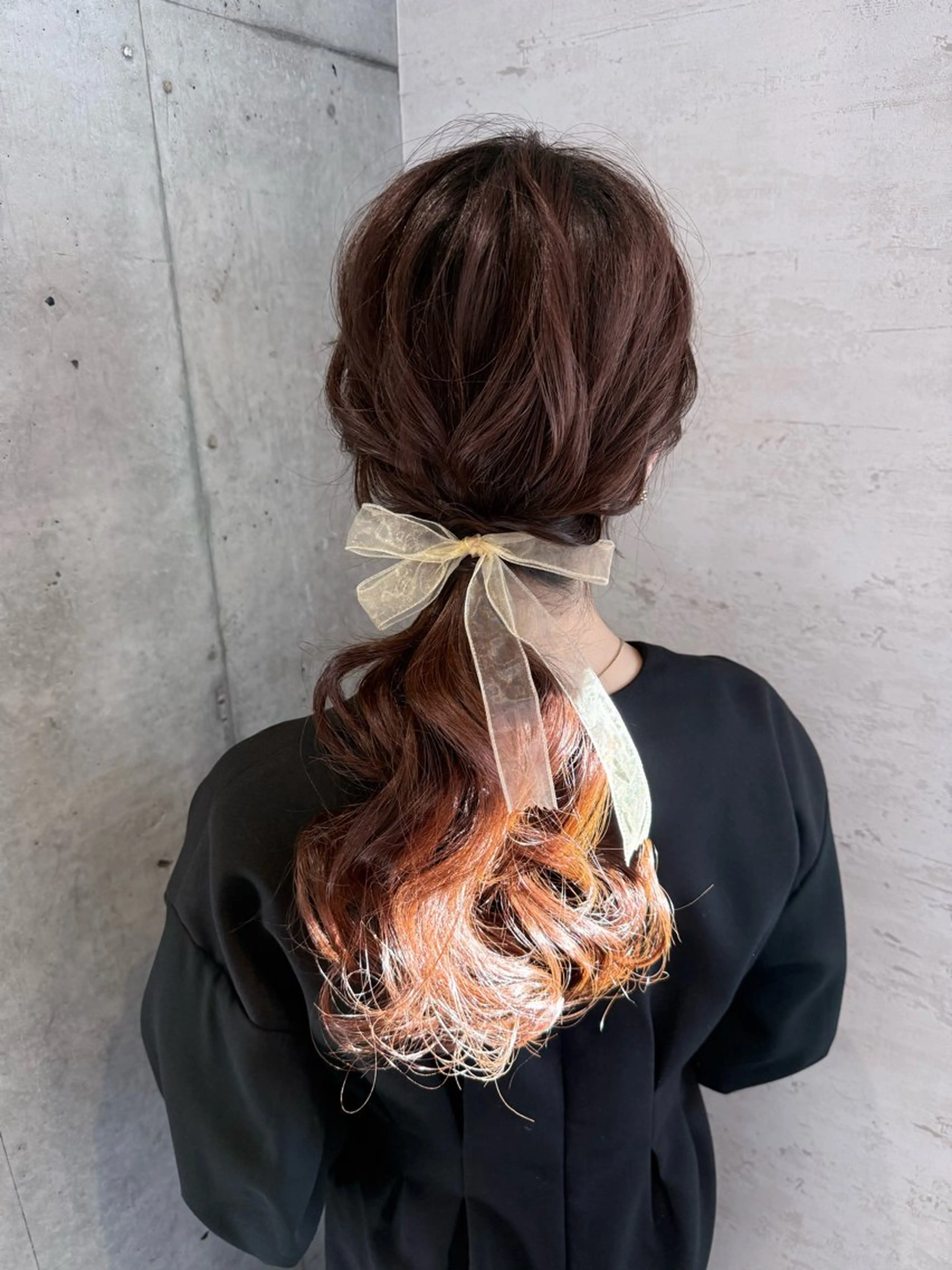 ヘアアレンジ ヘアセット 女性に人気♪ はやしほのかのヘアスタイル