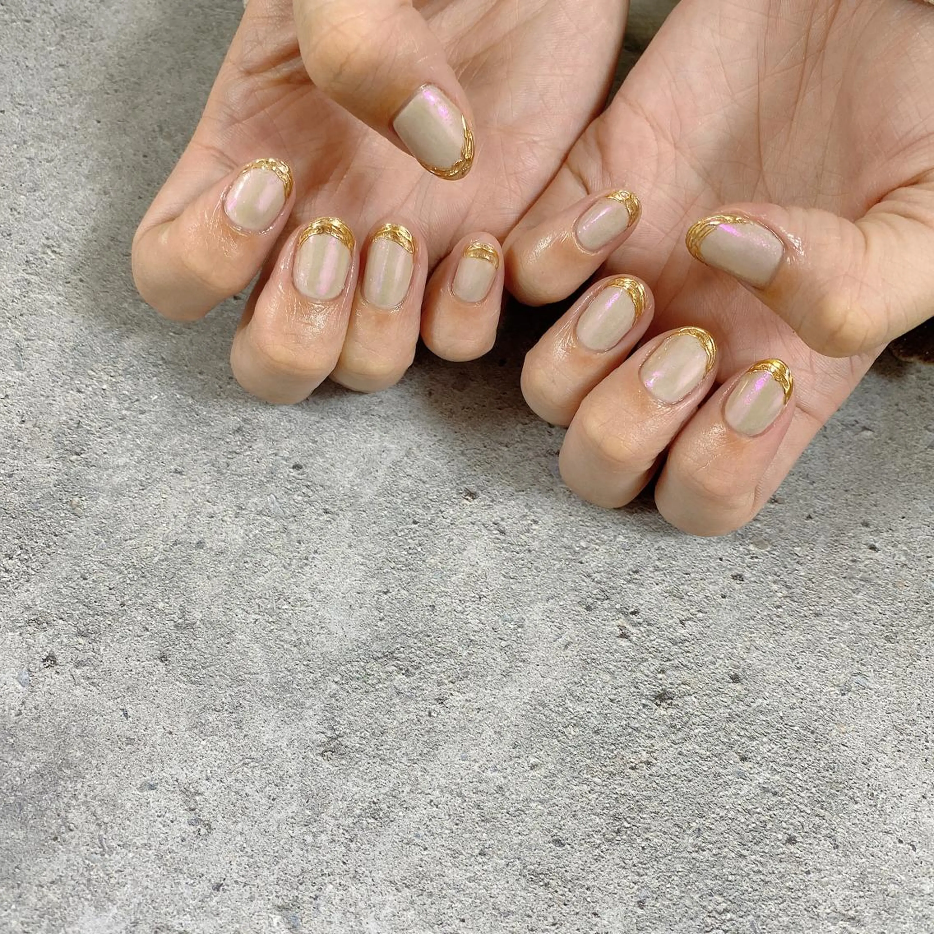 ネイル ミラーネイル SOL NAILのネイルデザイン