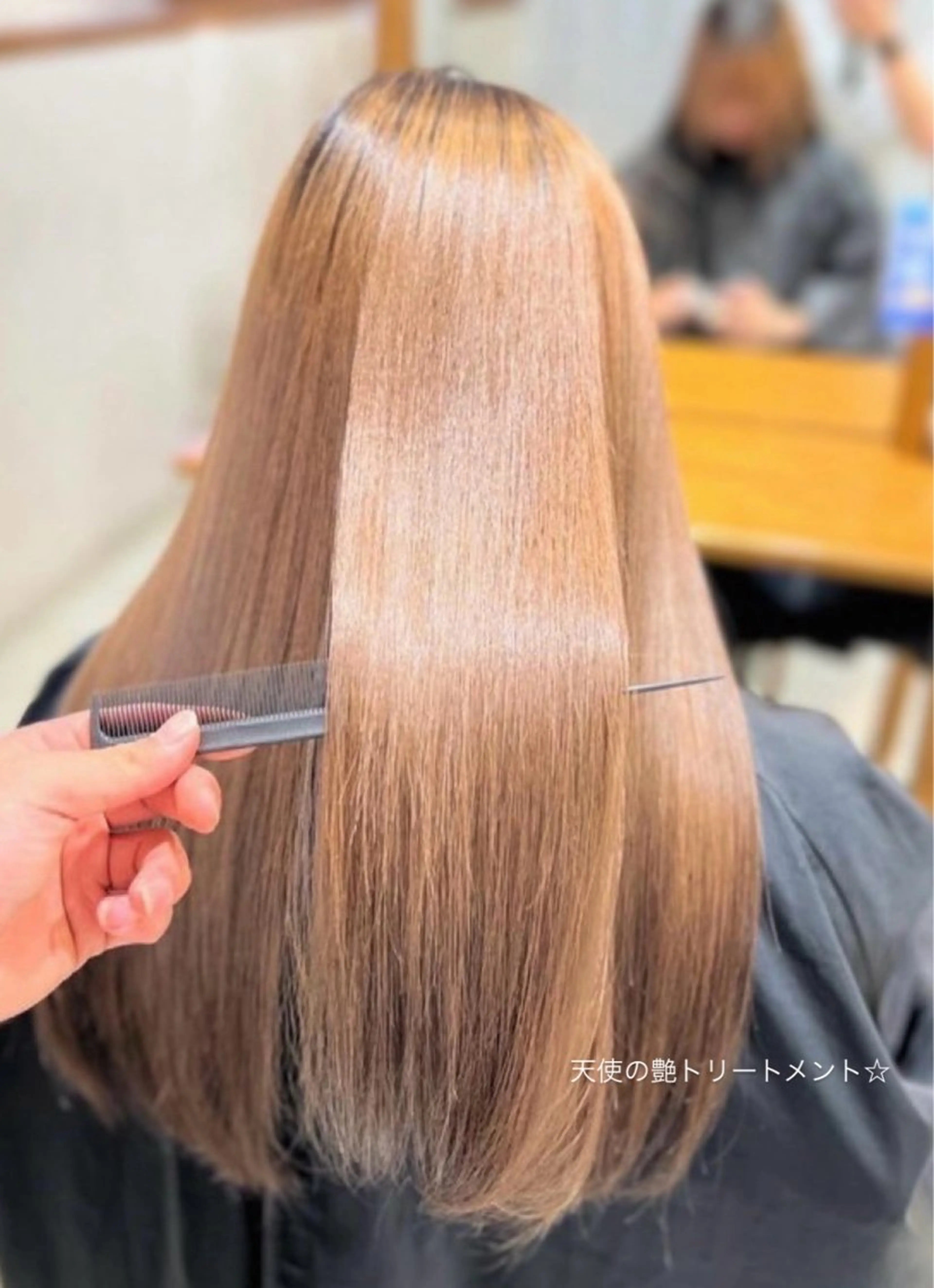 ロング 髪質改善 トリートメント 艶カラー🌟/髪質改 善/代官山🎀ねねのヘアスタイル