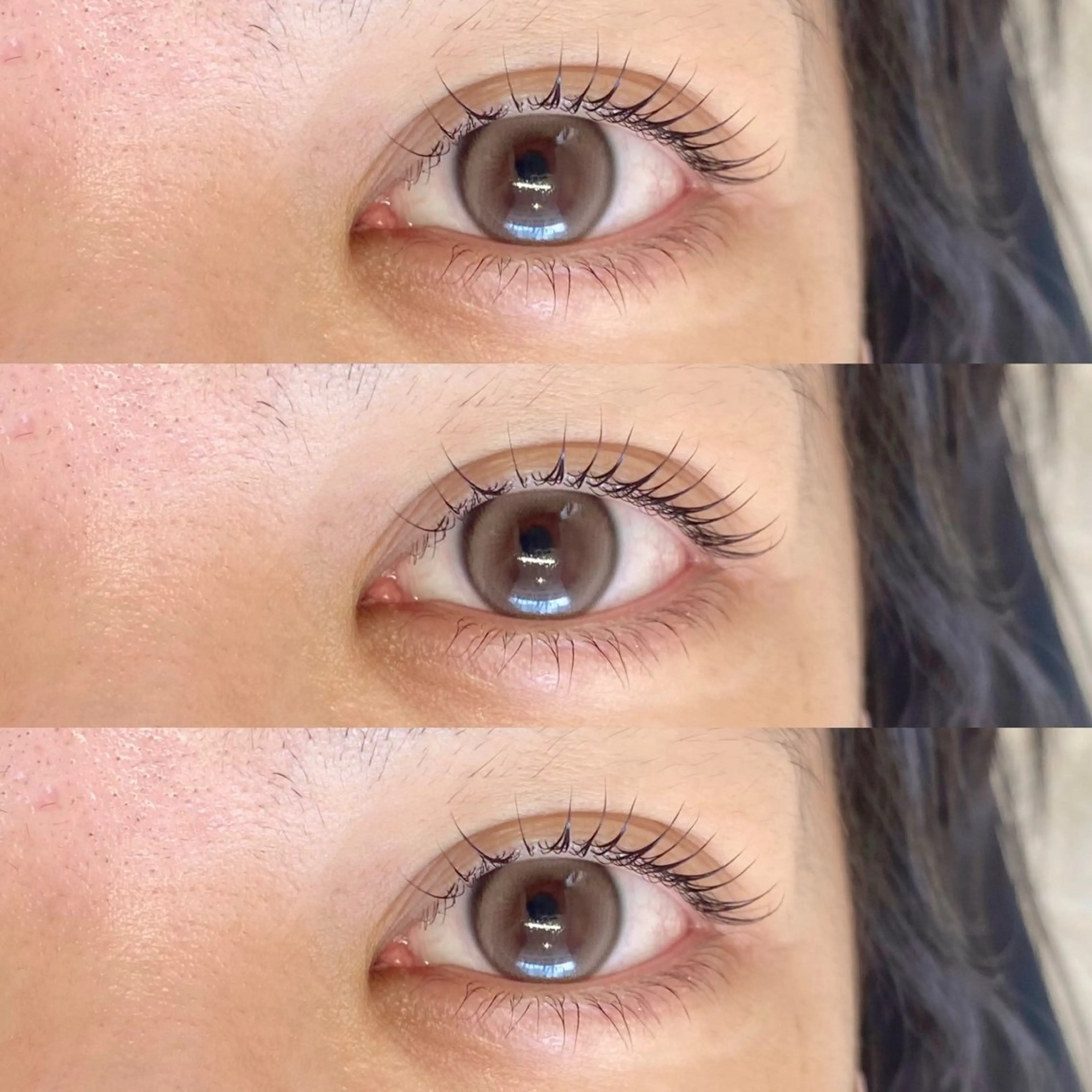 マツエク・マツパ 束感まつ毛 下まつげエクステ マツパ meg .のマツエク・マツパデザイン