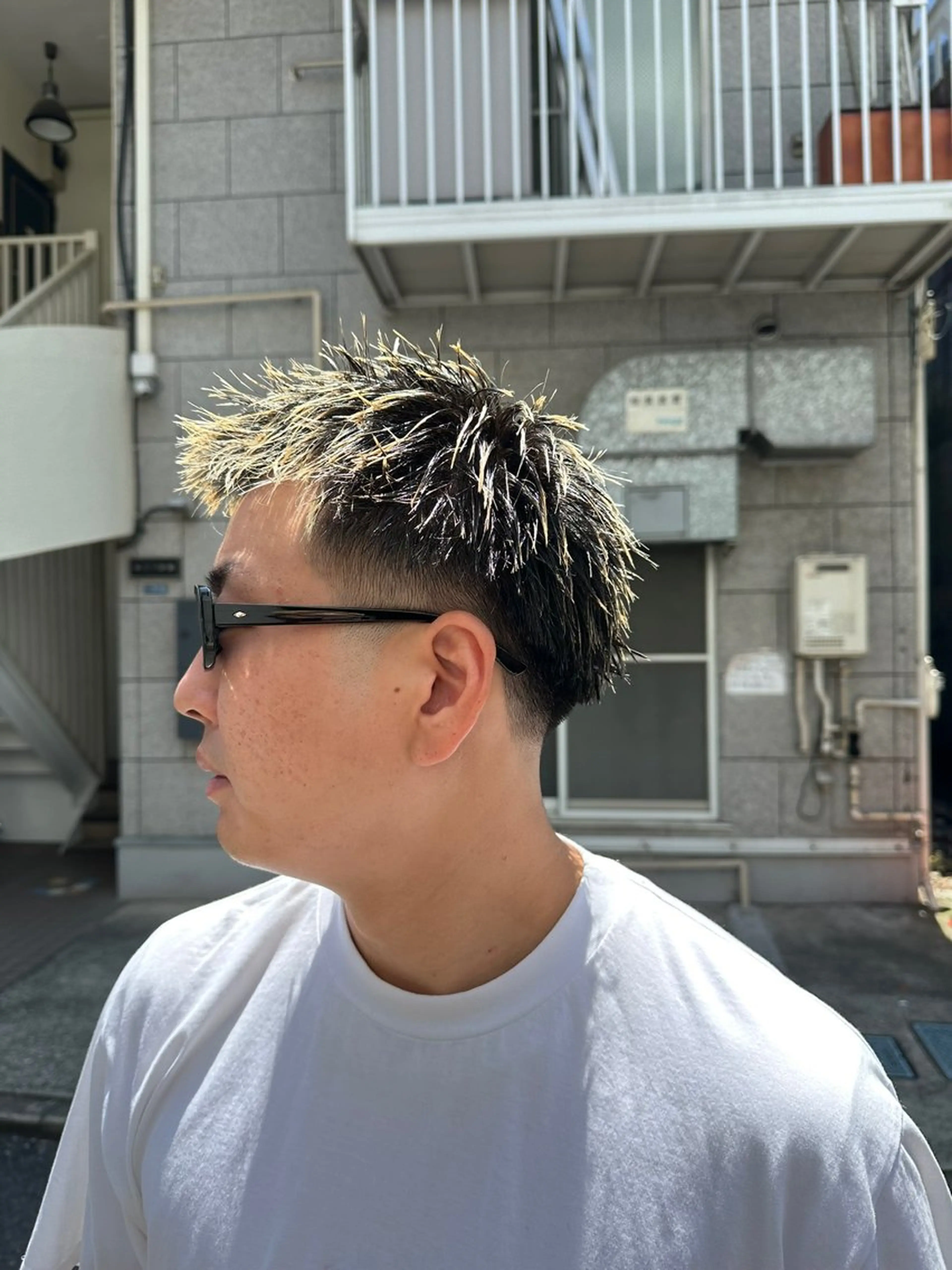 ショート カラー メンズ カット 💈メンズ/パーマ 💈中目黒/谷のヘアスタイル