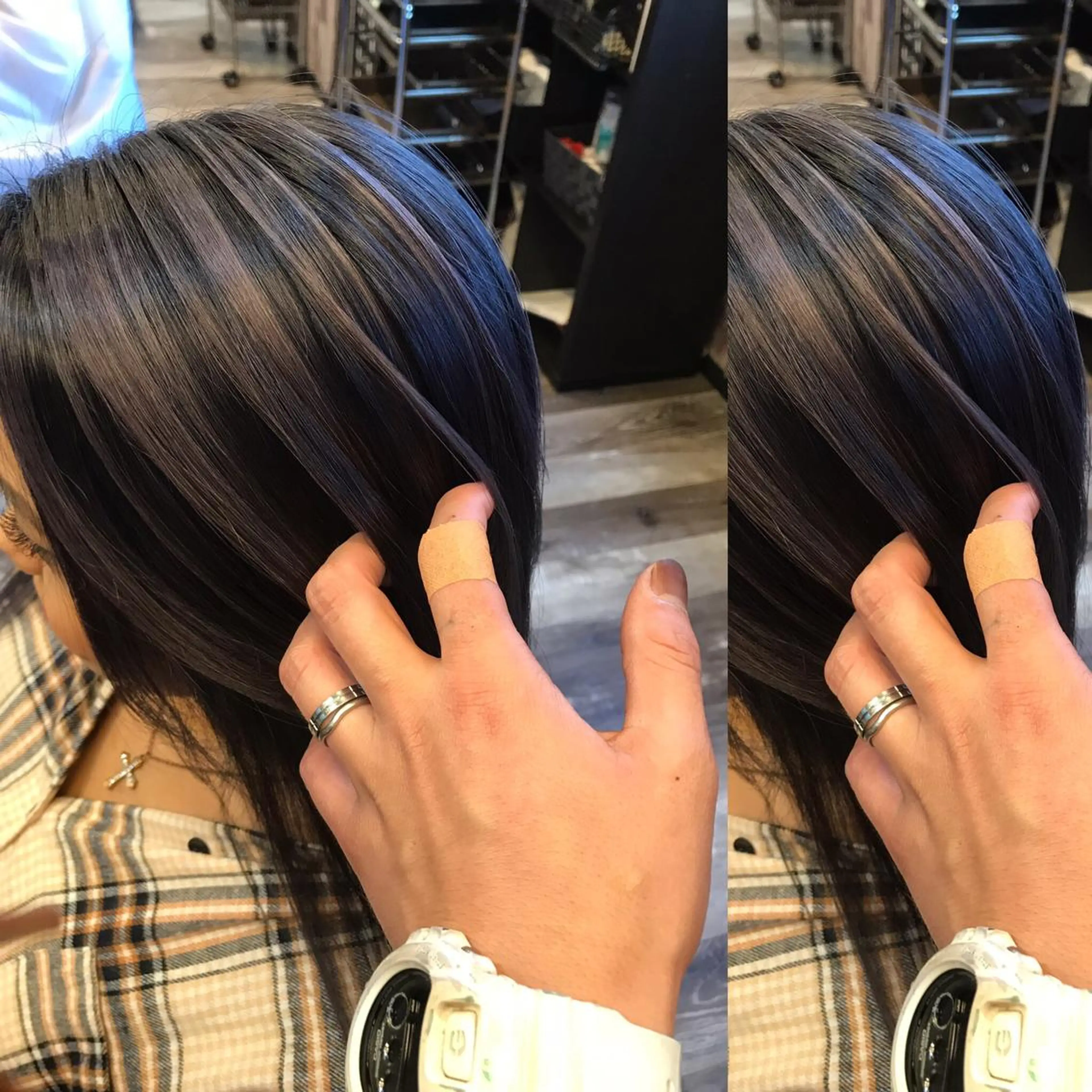 ショート カラー KIRA スズキ タクヤ／店長のヘアスタイル