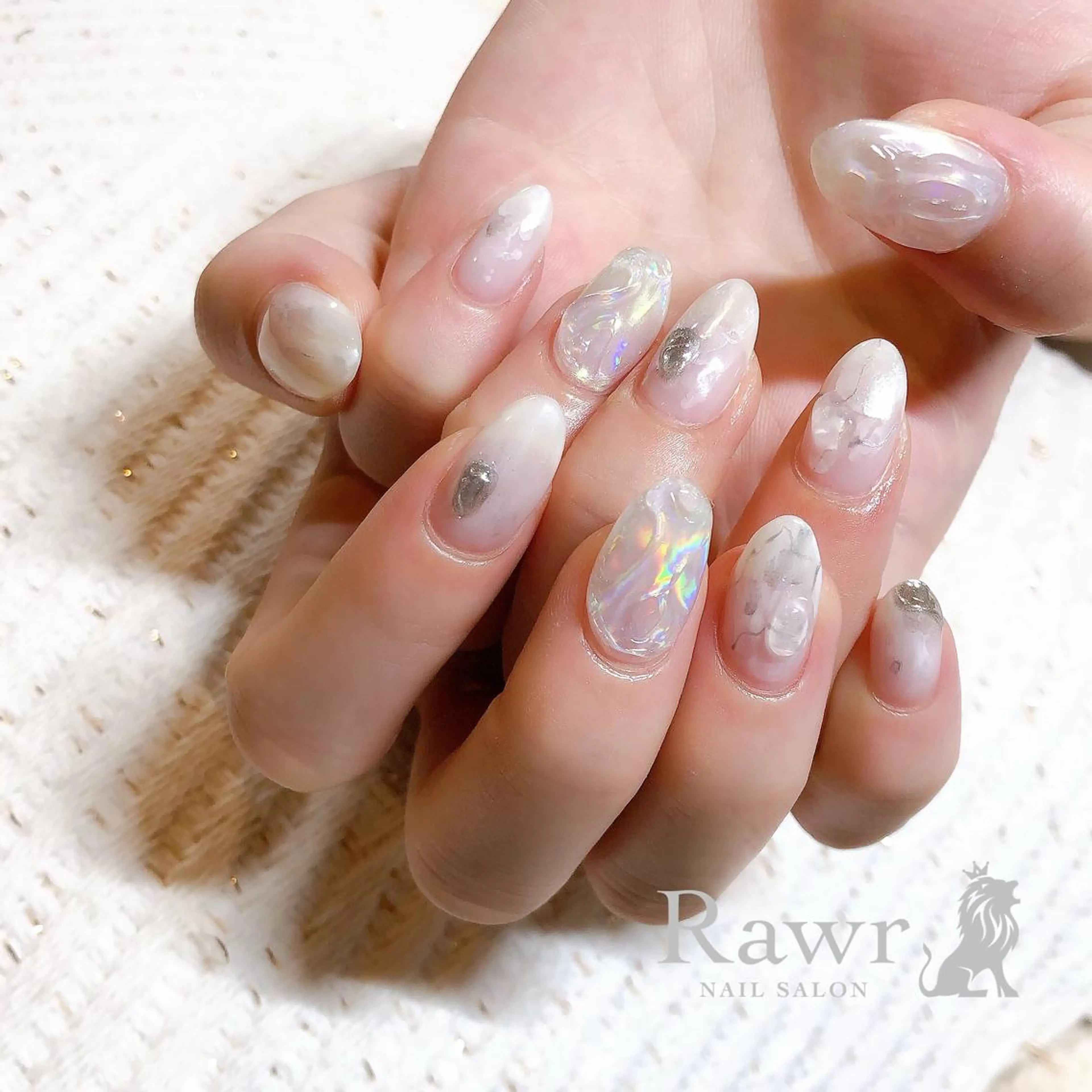 ネイル ハンドネイル Rawr / saoriのネイルデザイン