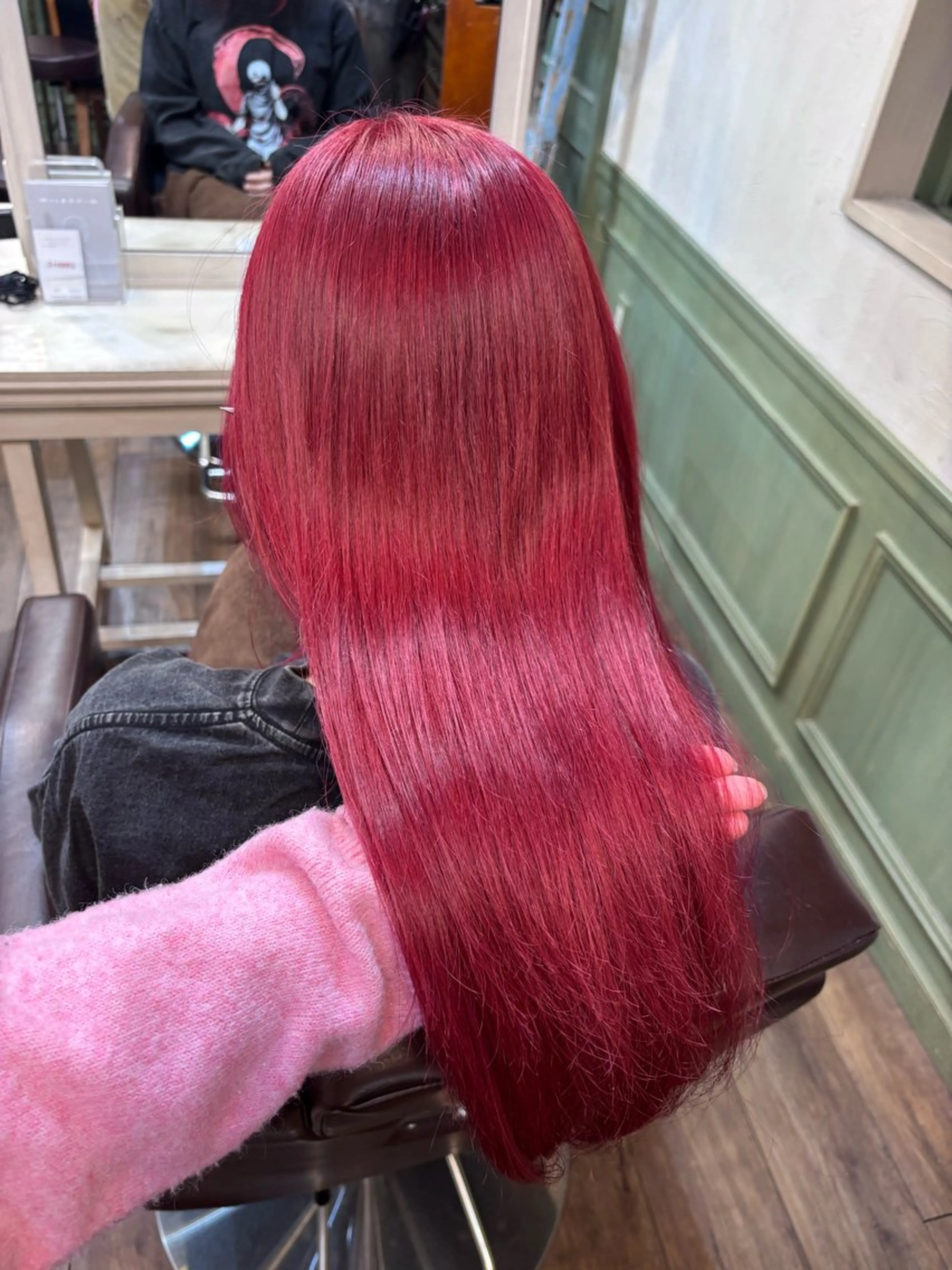 ロング カラー ヘアカラー よこやま なぎさのヘアスタイル