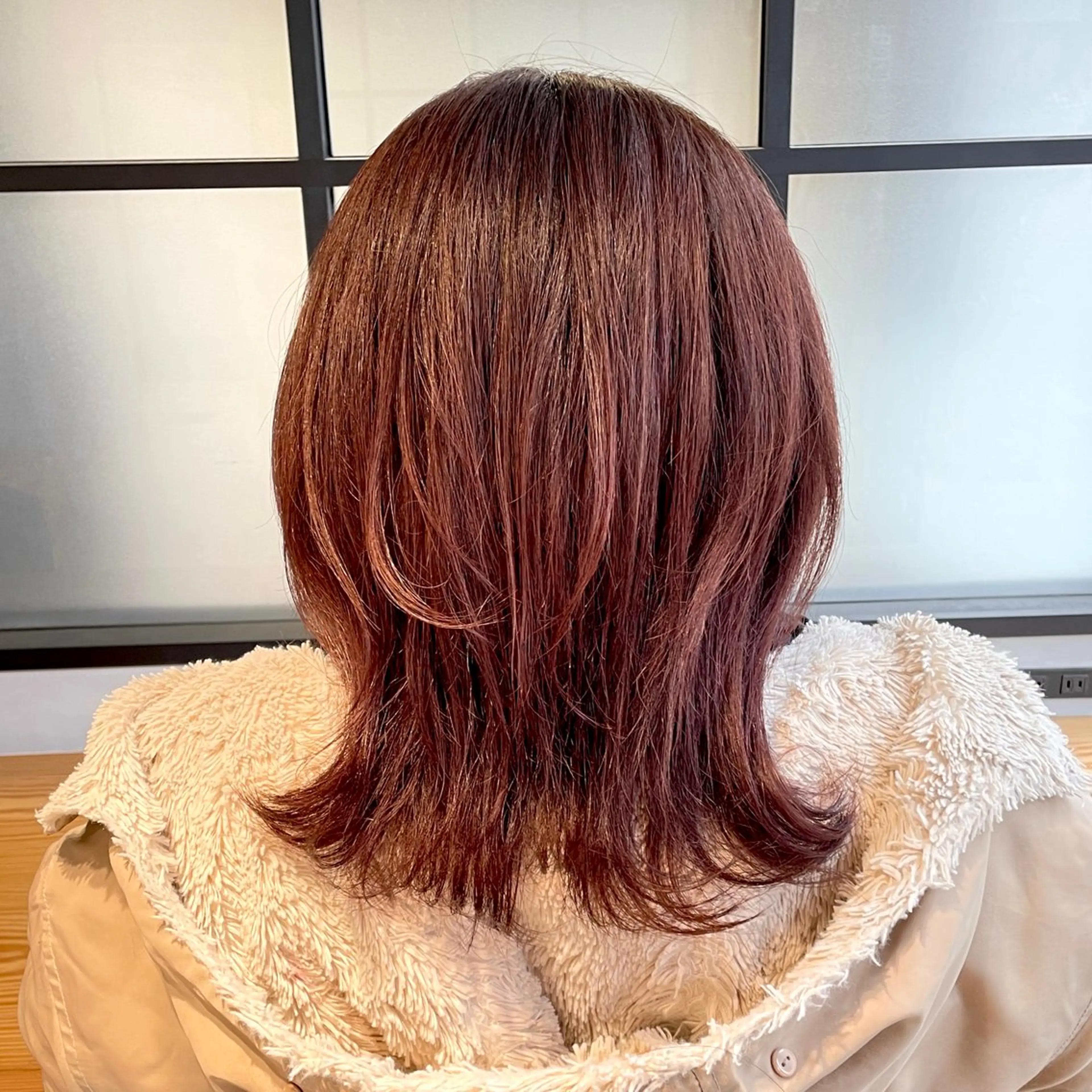 ミディアム カラー ベージュカラー ブラウンカラー 透明感カラー ハイライトカラー ピンクカラー カット ヘアカラー DX SHARE SALON所属・matka白髪ぼかし 大人ヘア/KEIKOのヘアスタイル