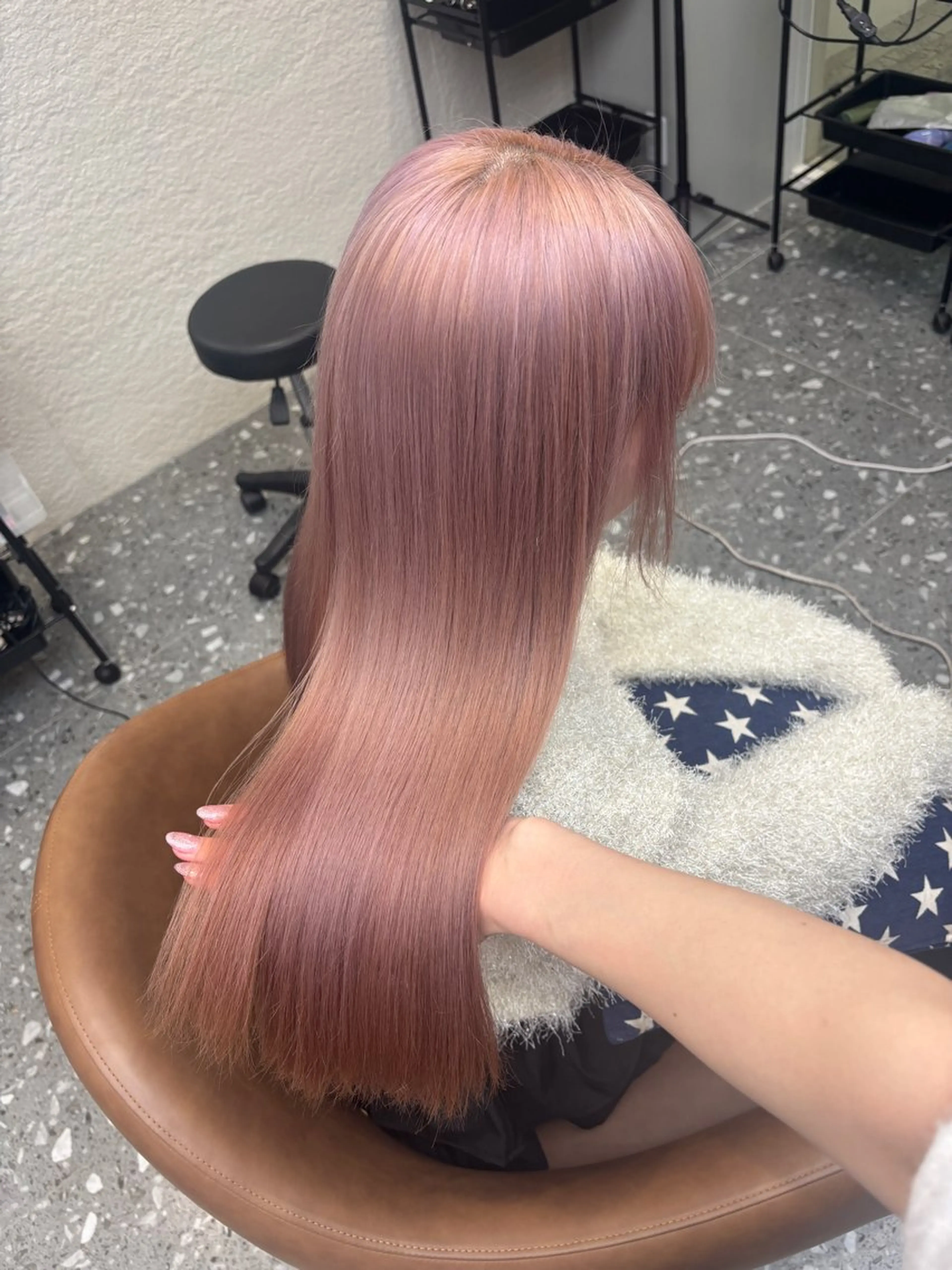 ロング カット ヘアカラー トリートメント ✨韓国ヘア/ 康代/レイヤー✨のヘアスタイル