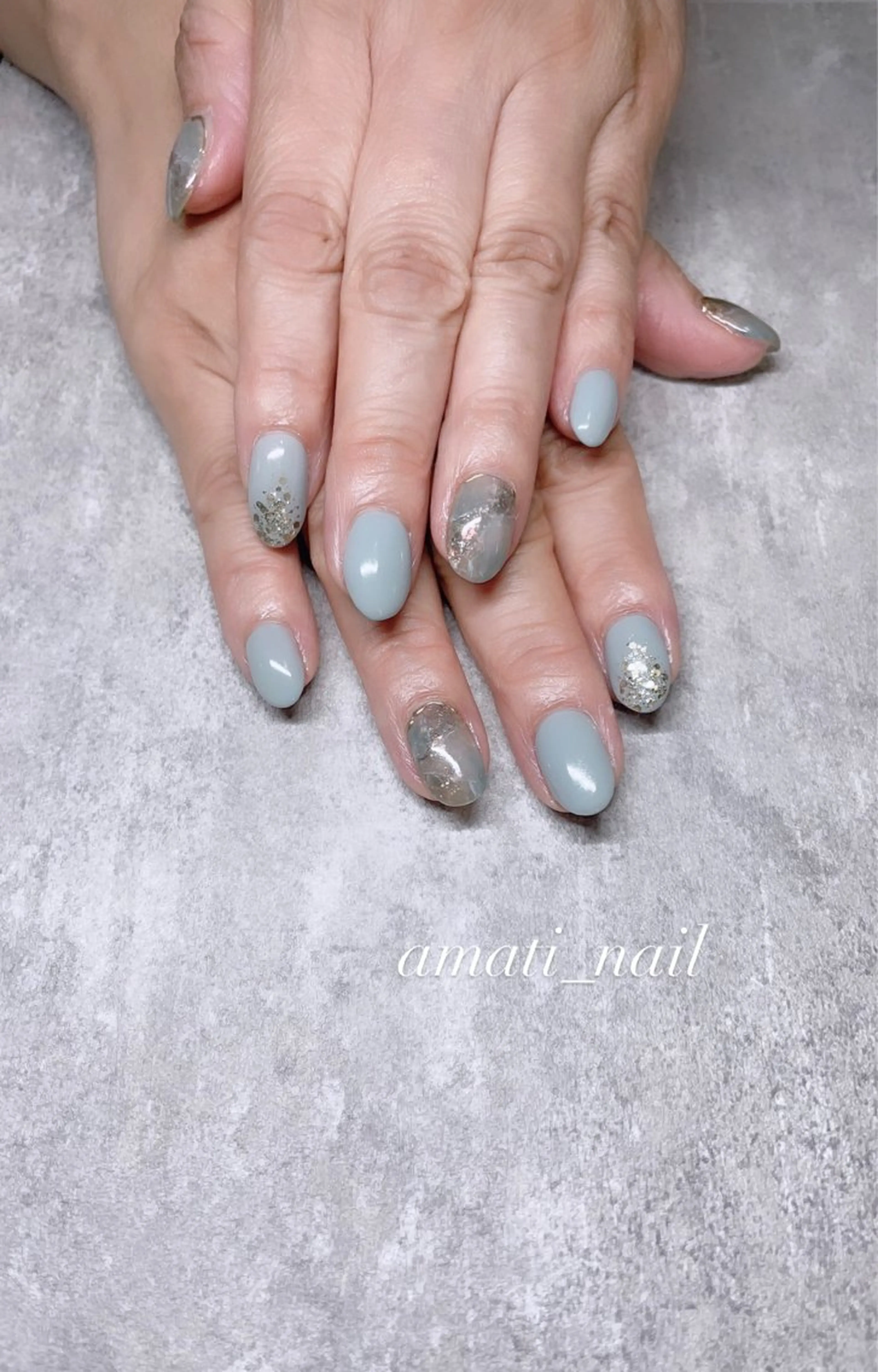 ネイル フットネイル ジェルネイル マグネットネイル ミラーネイル ニュアンスネイル ハンドネイル amati_nail TAKAKOのネイルデザイン