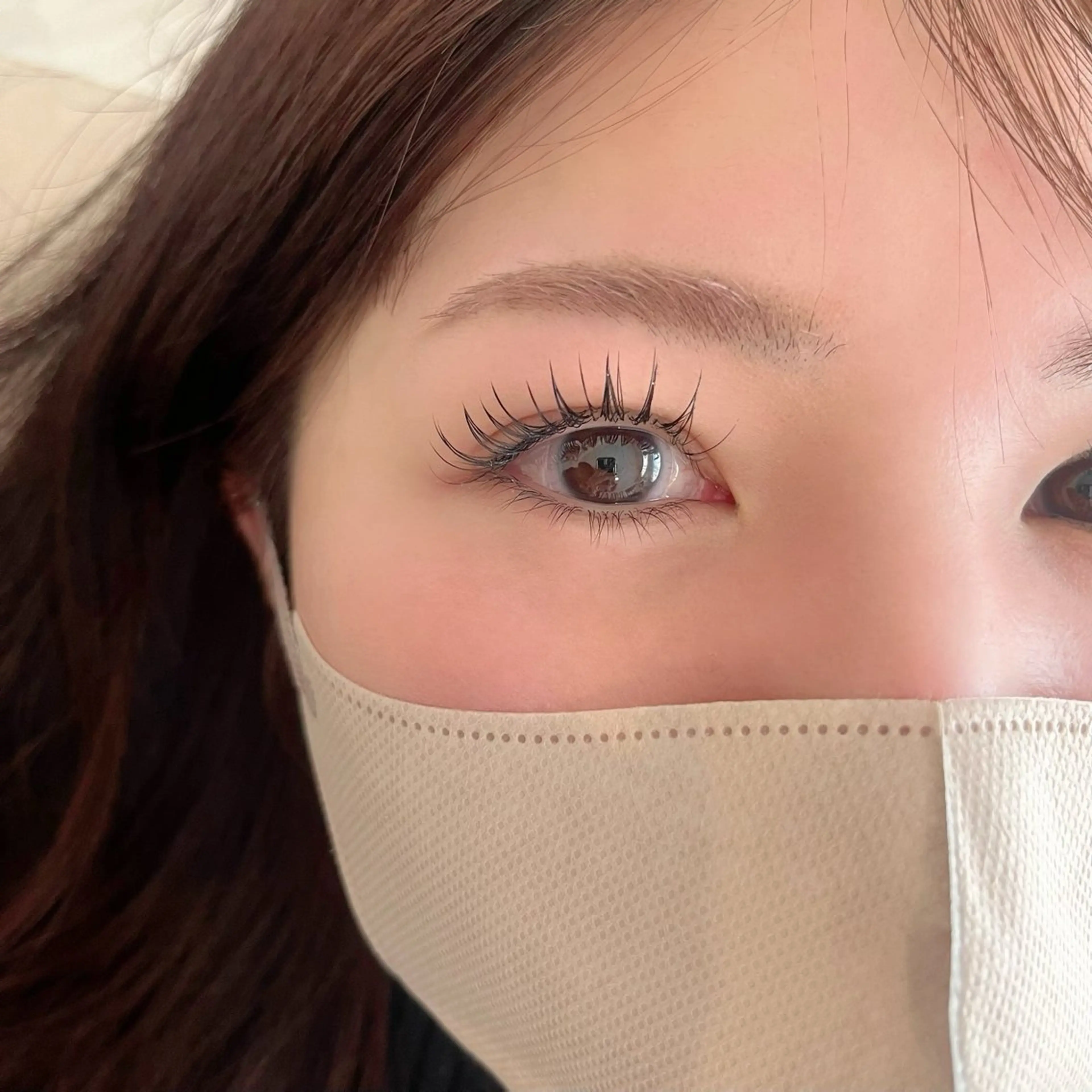 マツエク・マツパ 付け放題 束感まつ毛 unico privateのマツエク・マツパデザイン