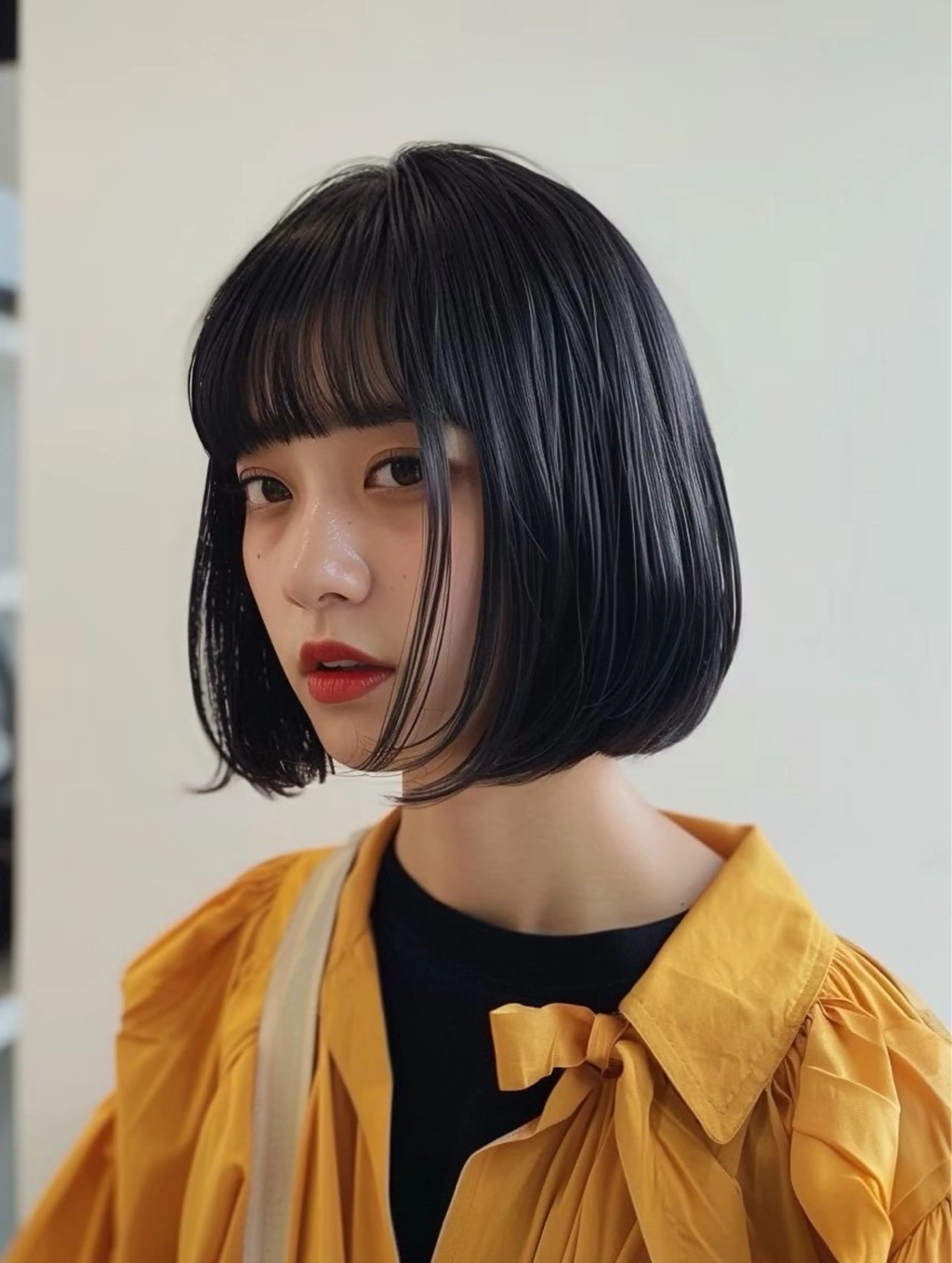 ミディアム カット melca. Amiのマツエク・マツパデザイン