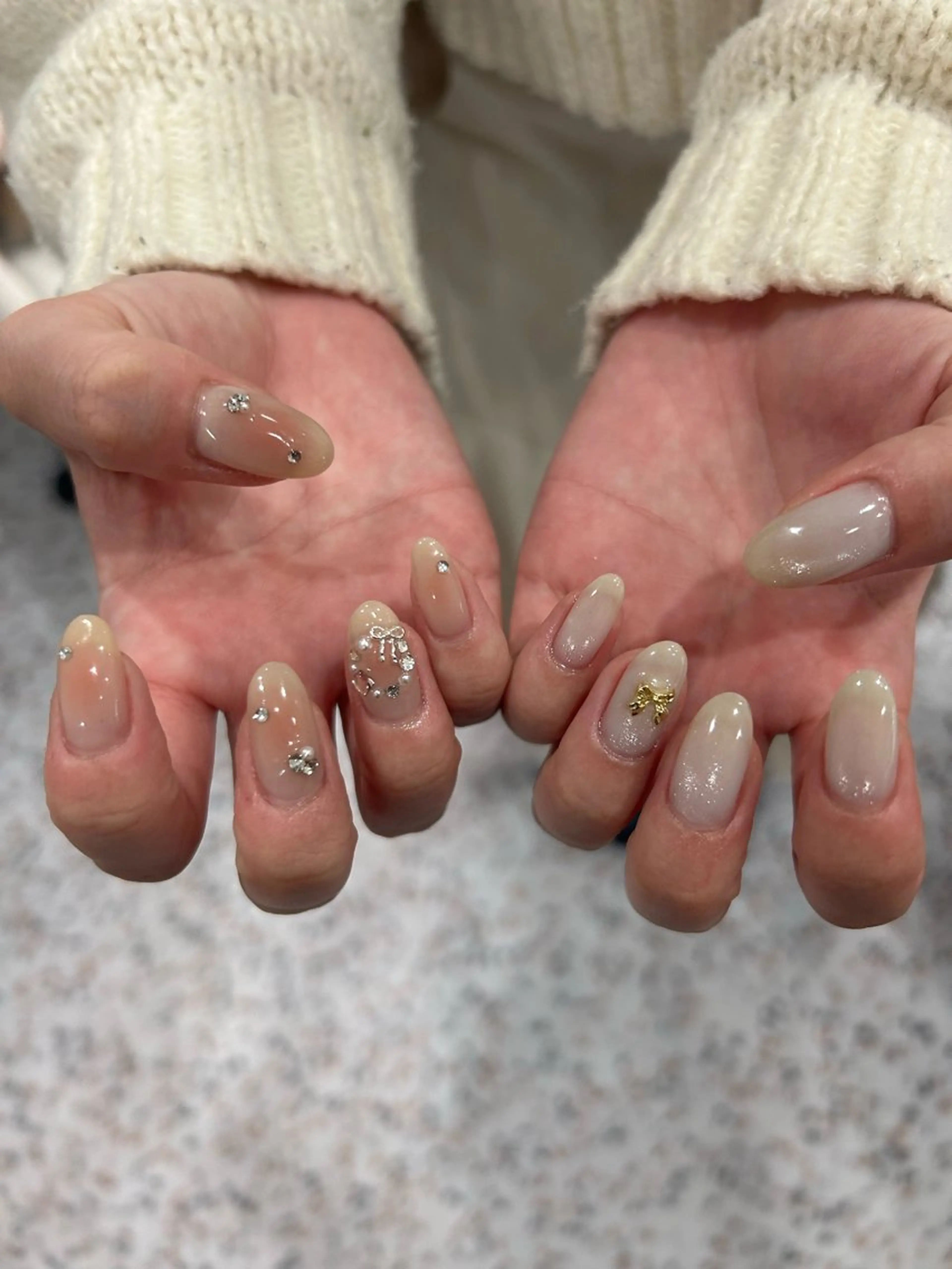 ネイル ハンドネイル 小松 千冬snazzyのネイルデザイン