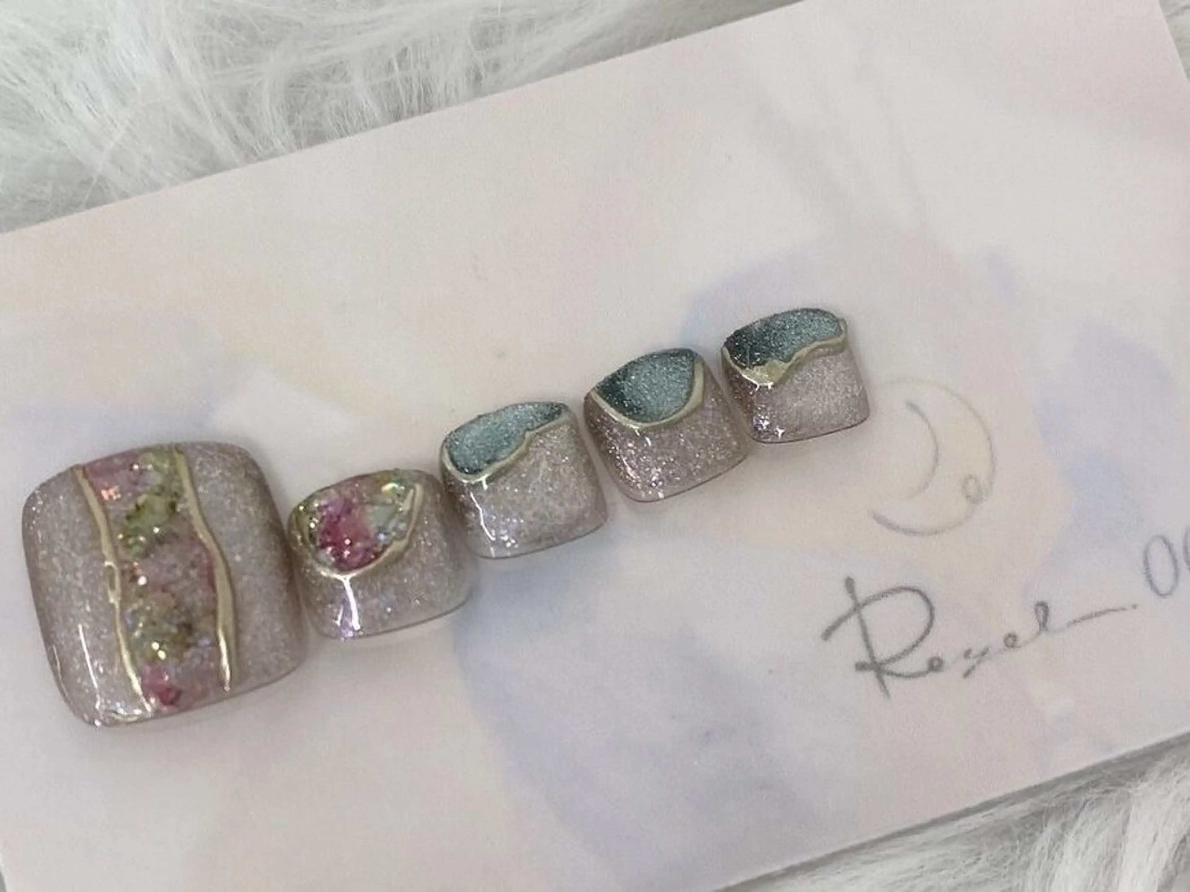 フット　定額デザインB(ご新規様オフあり)の写真