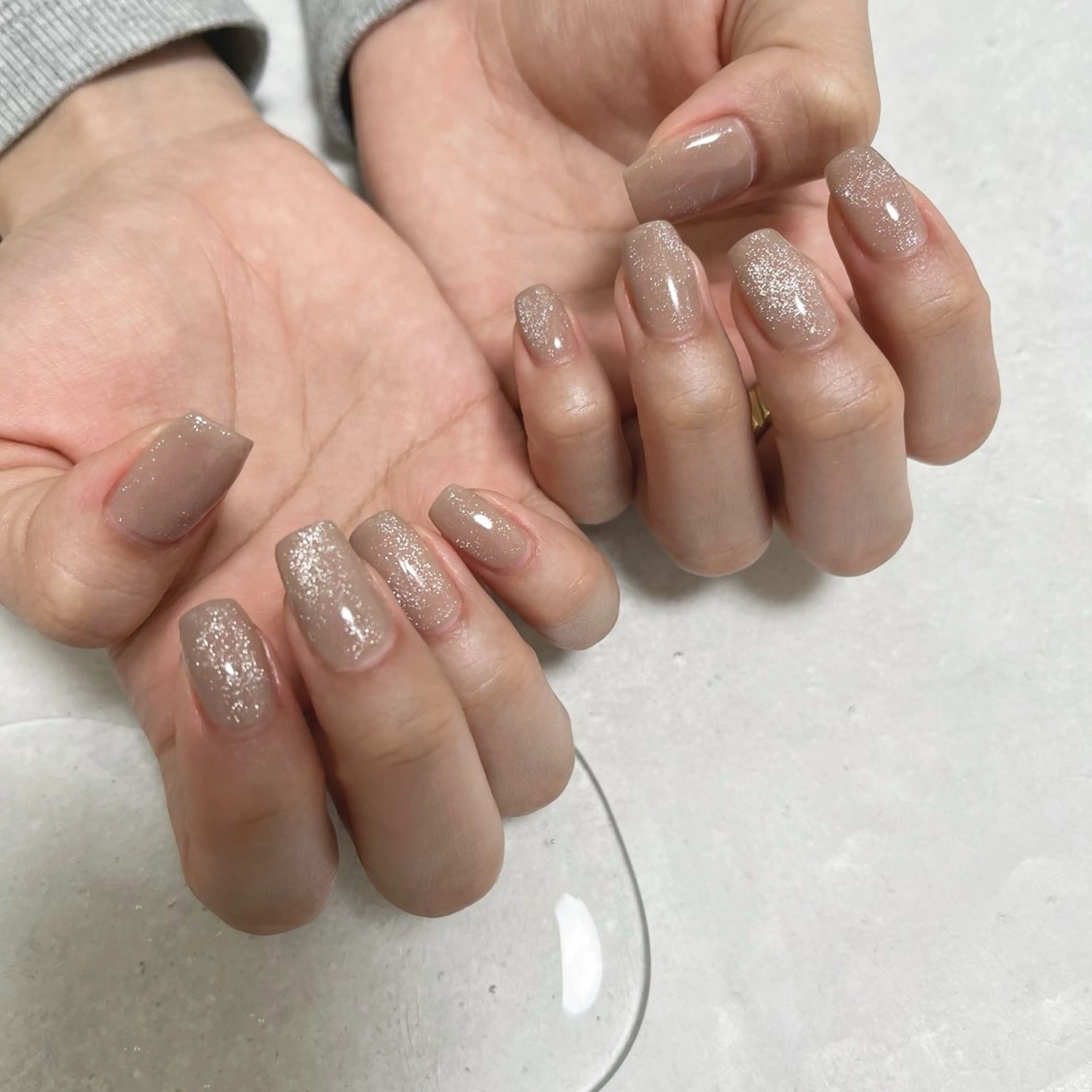 ネイル マグネットネイル K Aのネイルデザイン