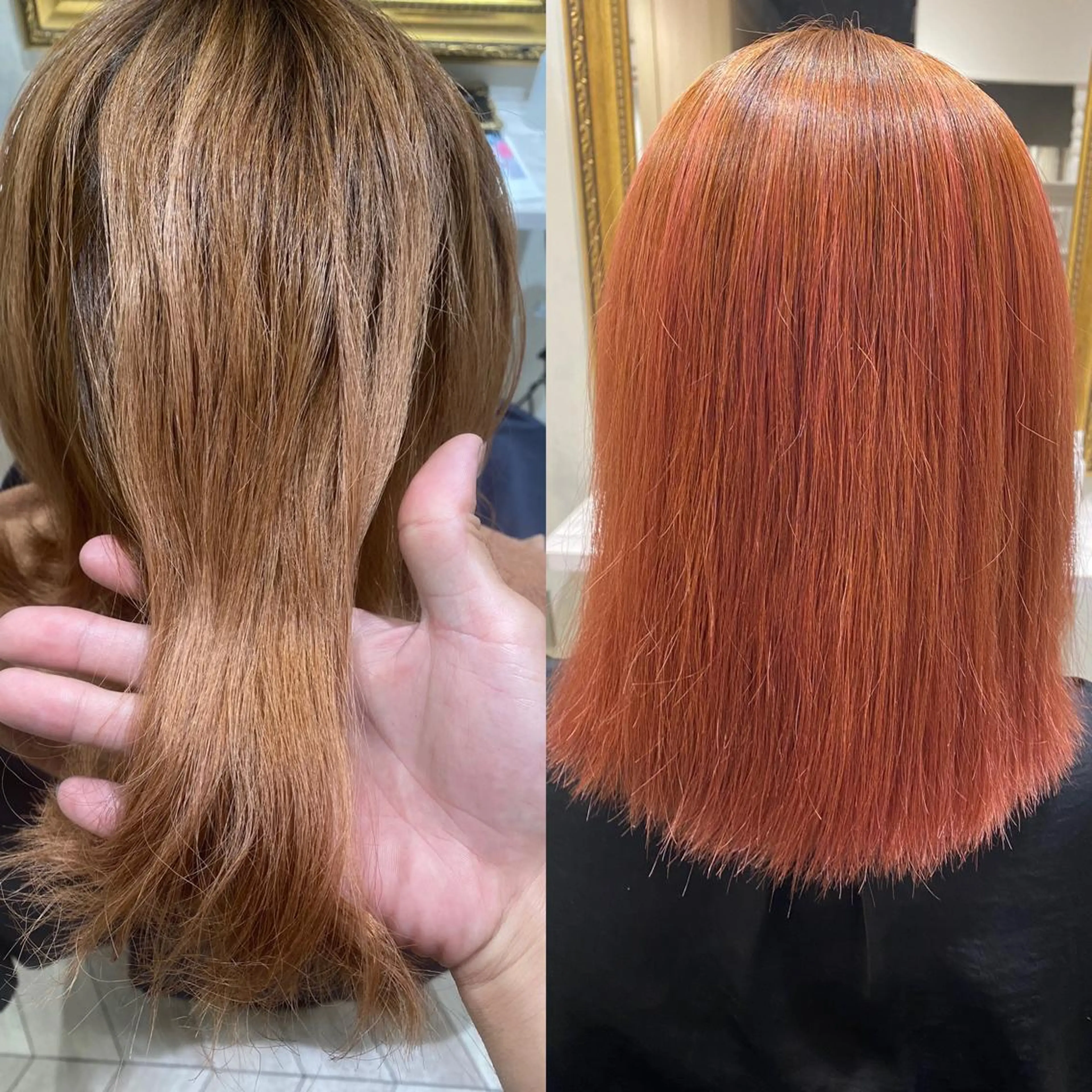 カラー オレンジ ピンクカラー 【髪質改善特化】 ✂︎  jun ✂︎のヘアスタイル