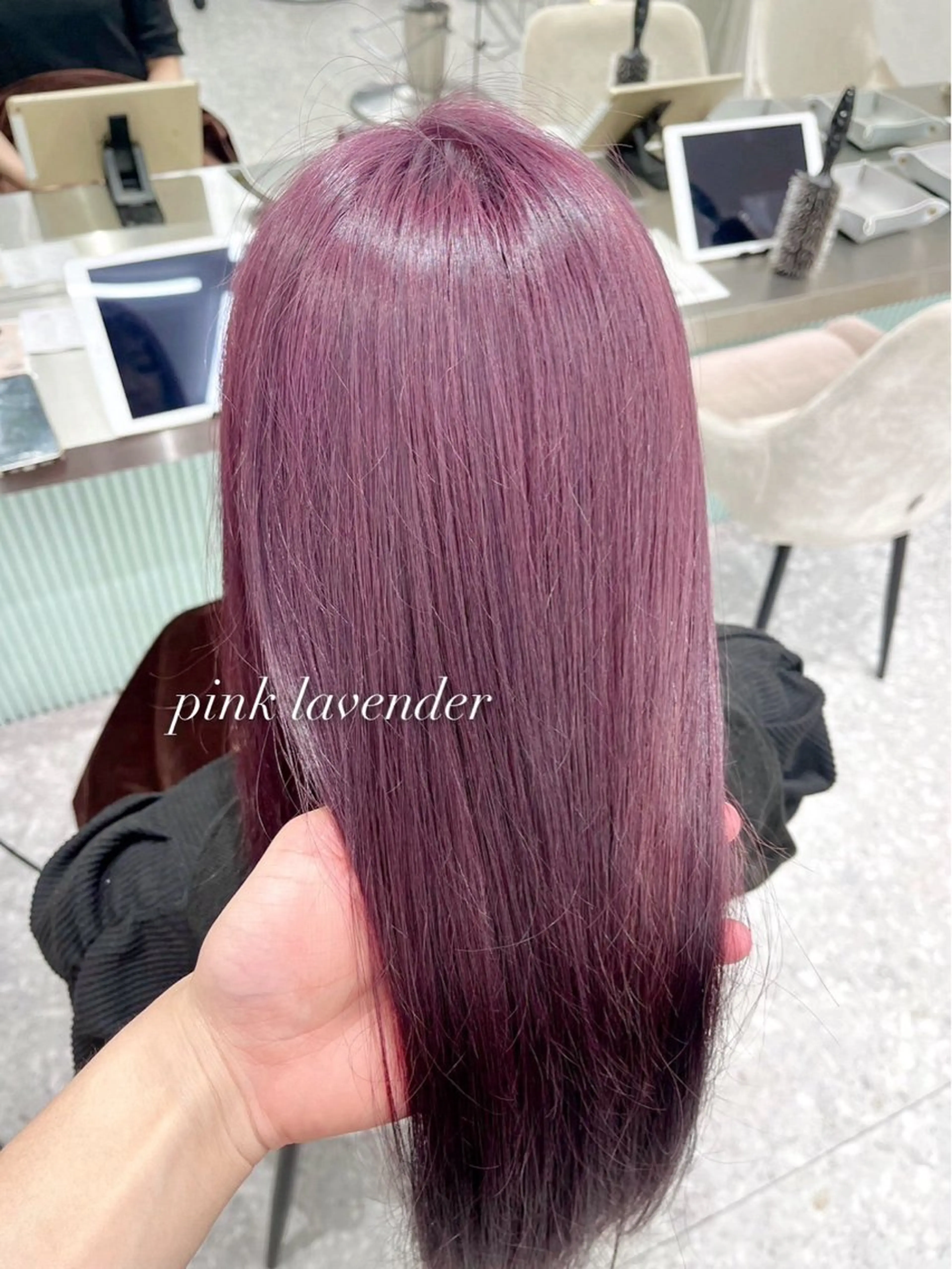 セミロング カラー トリートメント 谷川が作る熊本1🏅 ＆レイヤーカットのヘアスタイル