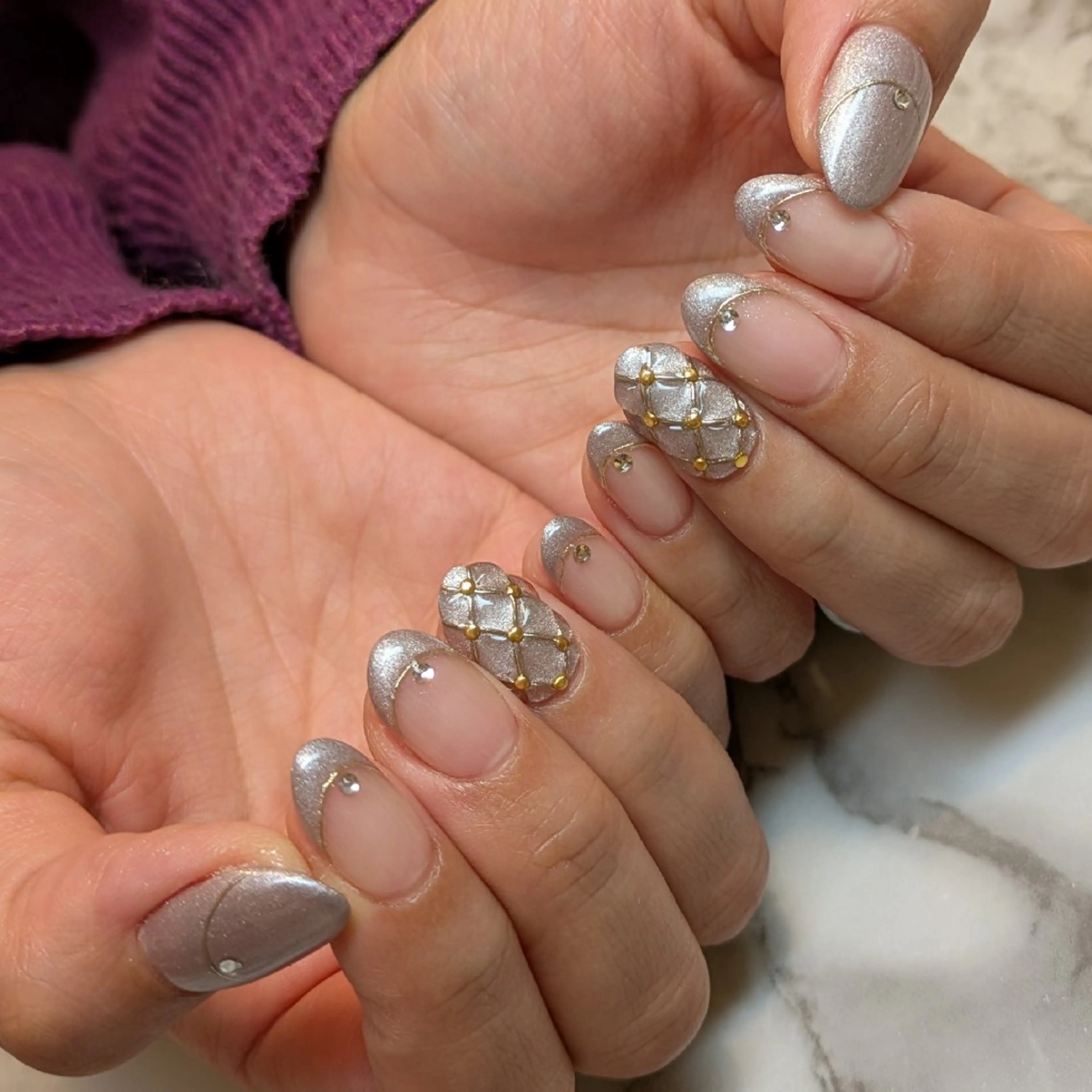 ネイル ジェヌインネイル 河内のネイルデザイン