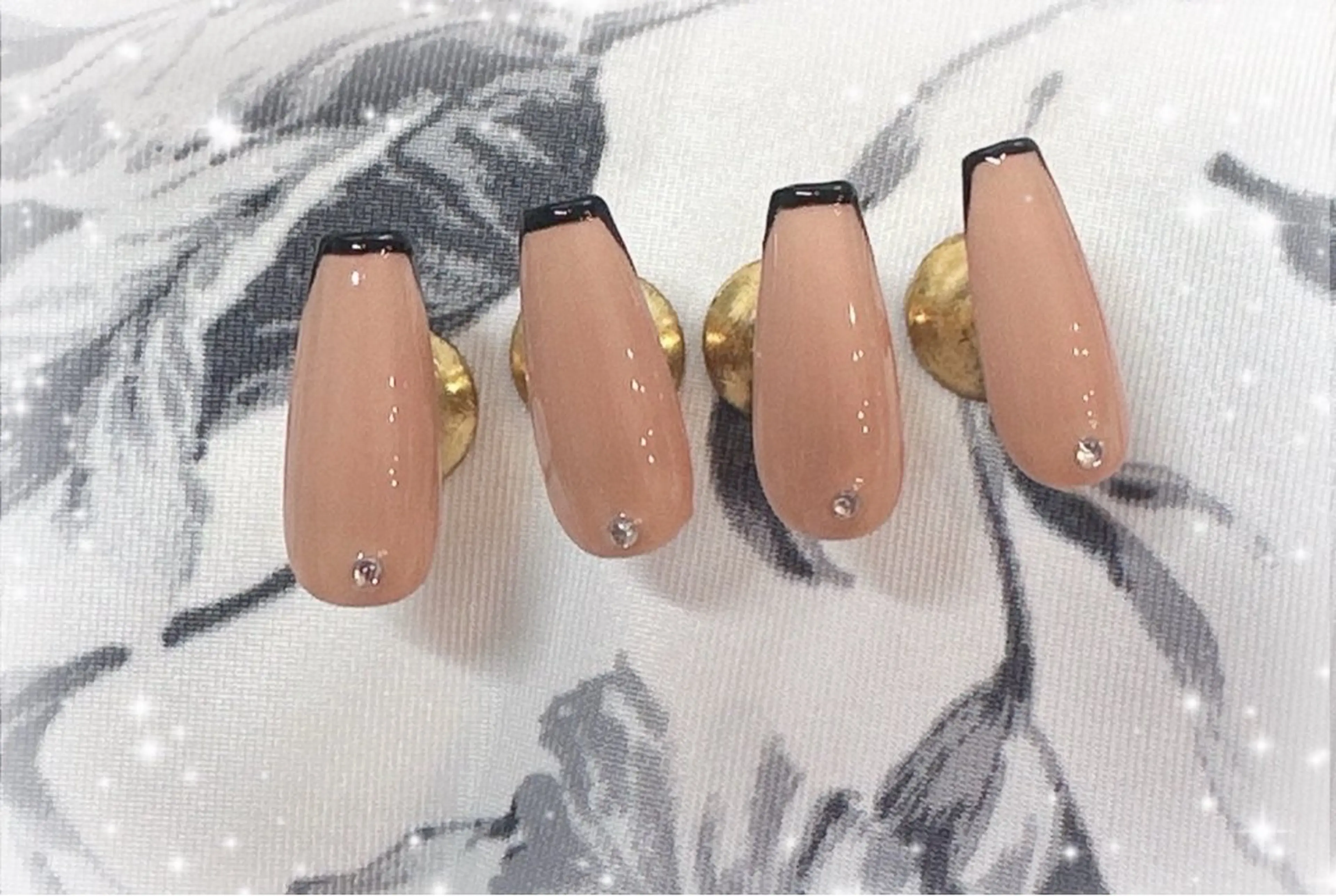 ネイル フレンチネイル Nail & Personalcolor Ring所属・⭐️Chiharu ⭐️のネイルデザイン