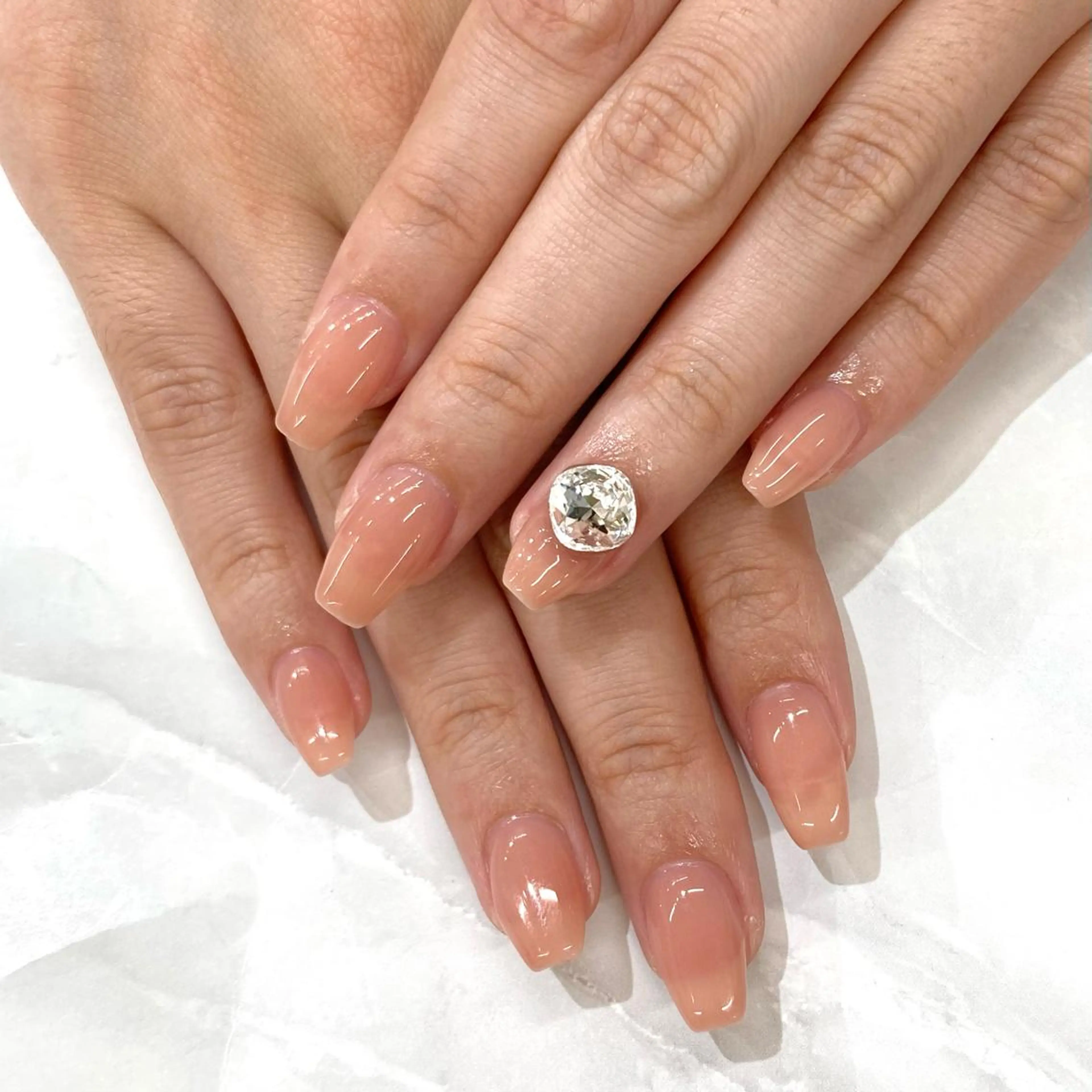 ネイル ミラーネイル KODA308 Saoriのネイルデザイン