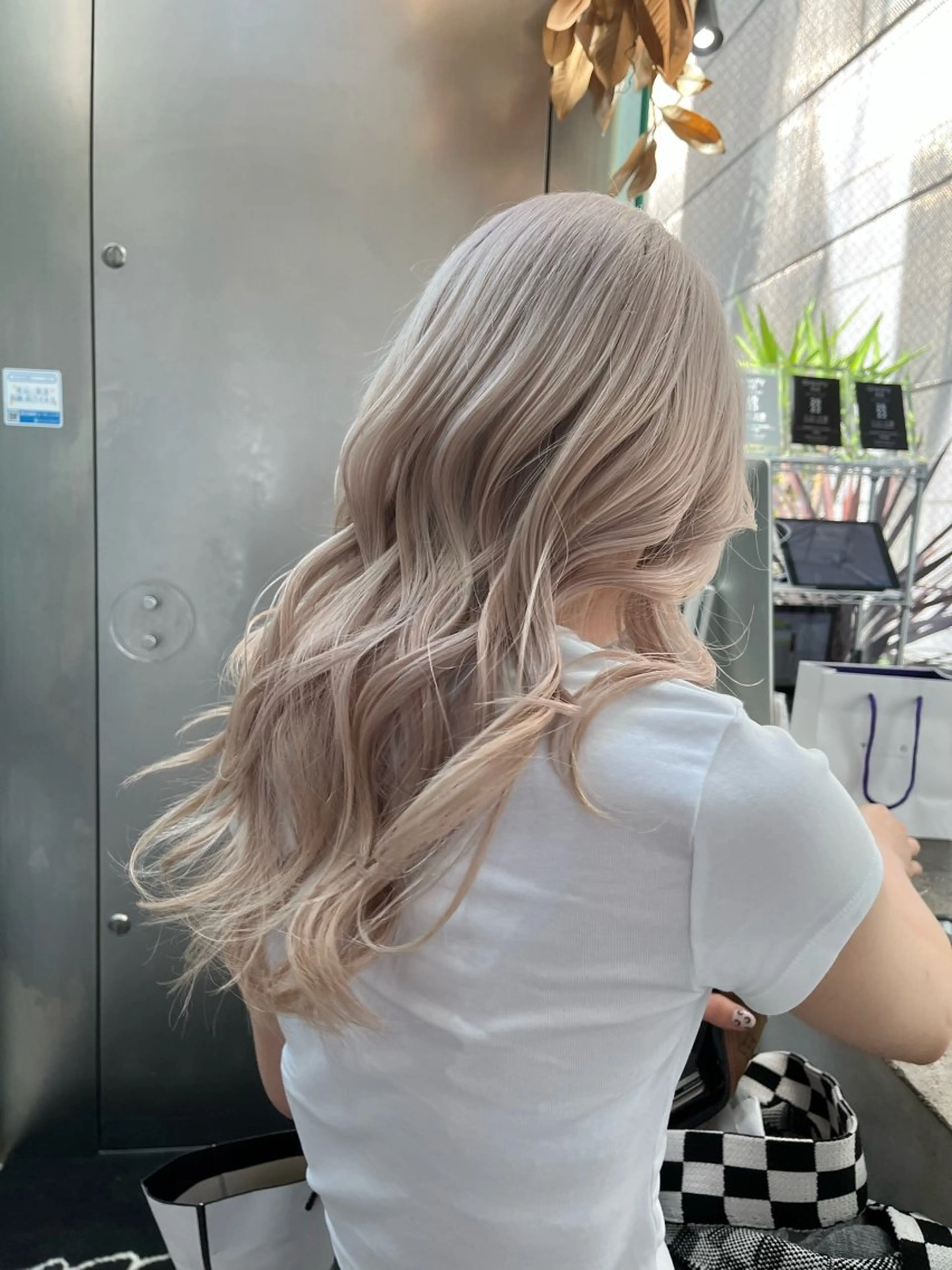 ロング オノ テンタのヘアスタイル