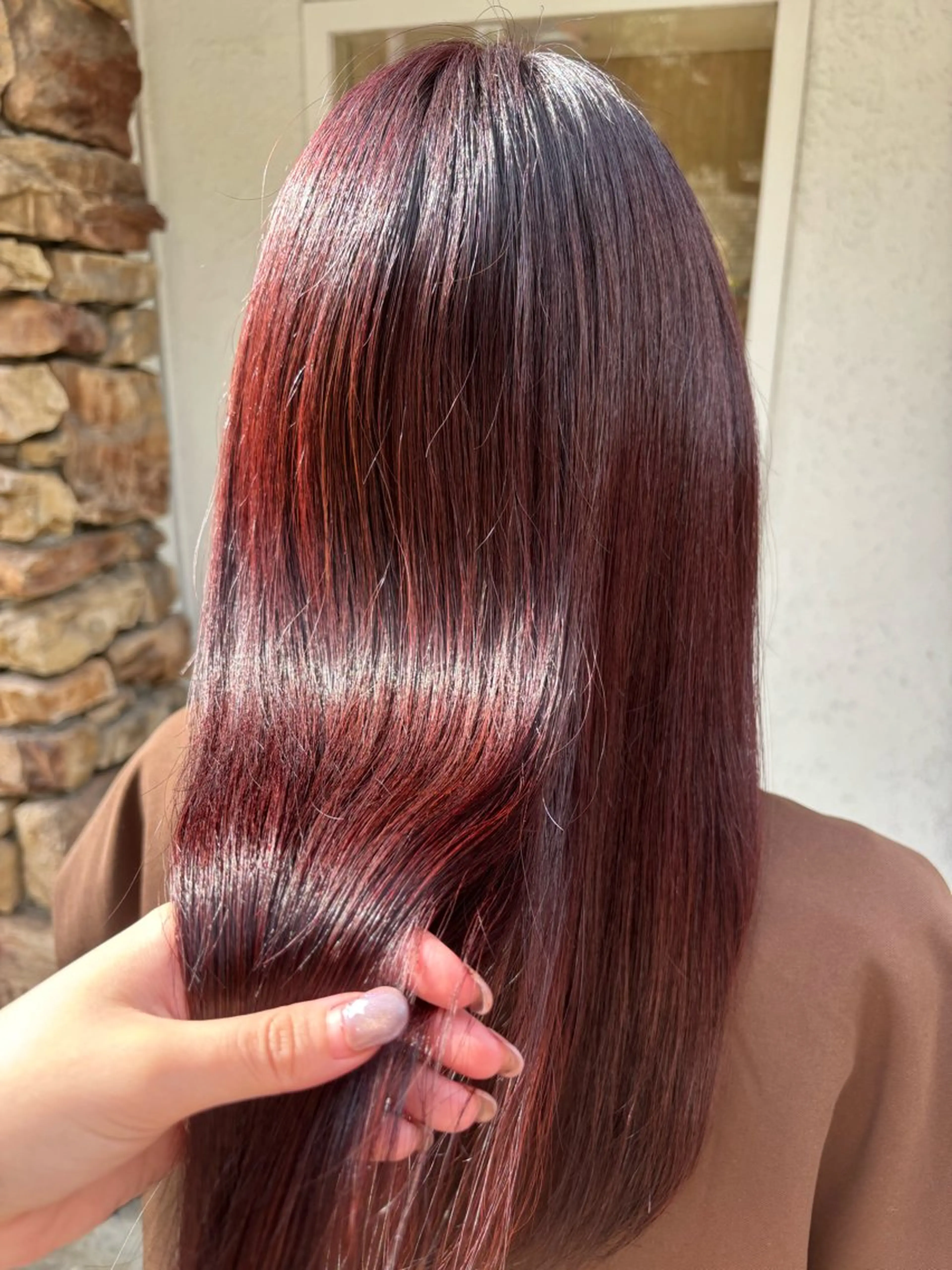 ロング 石原 結依のヘアスタイル