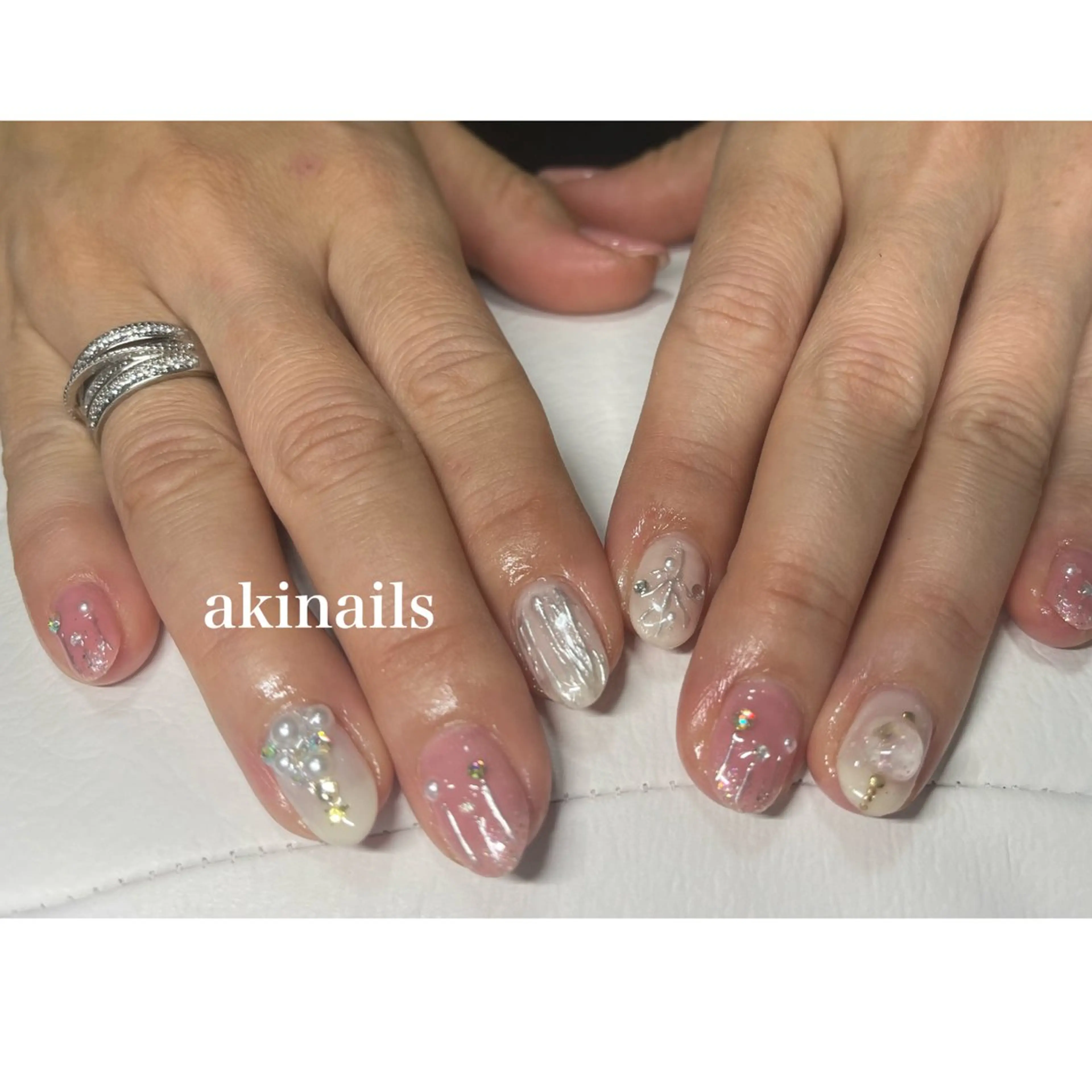 ネイル aki nailsのネイルデザイン