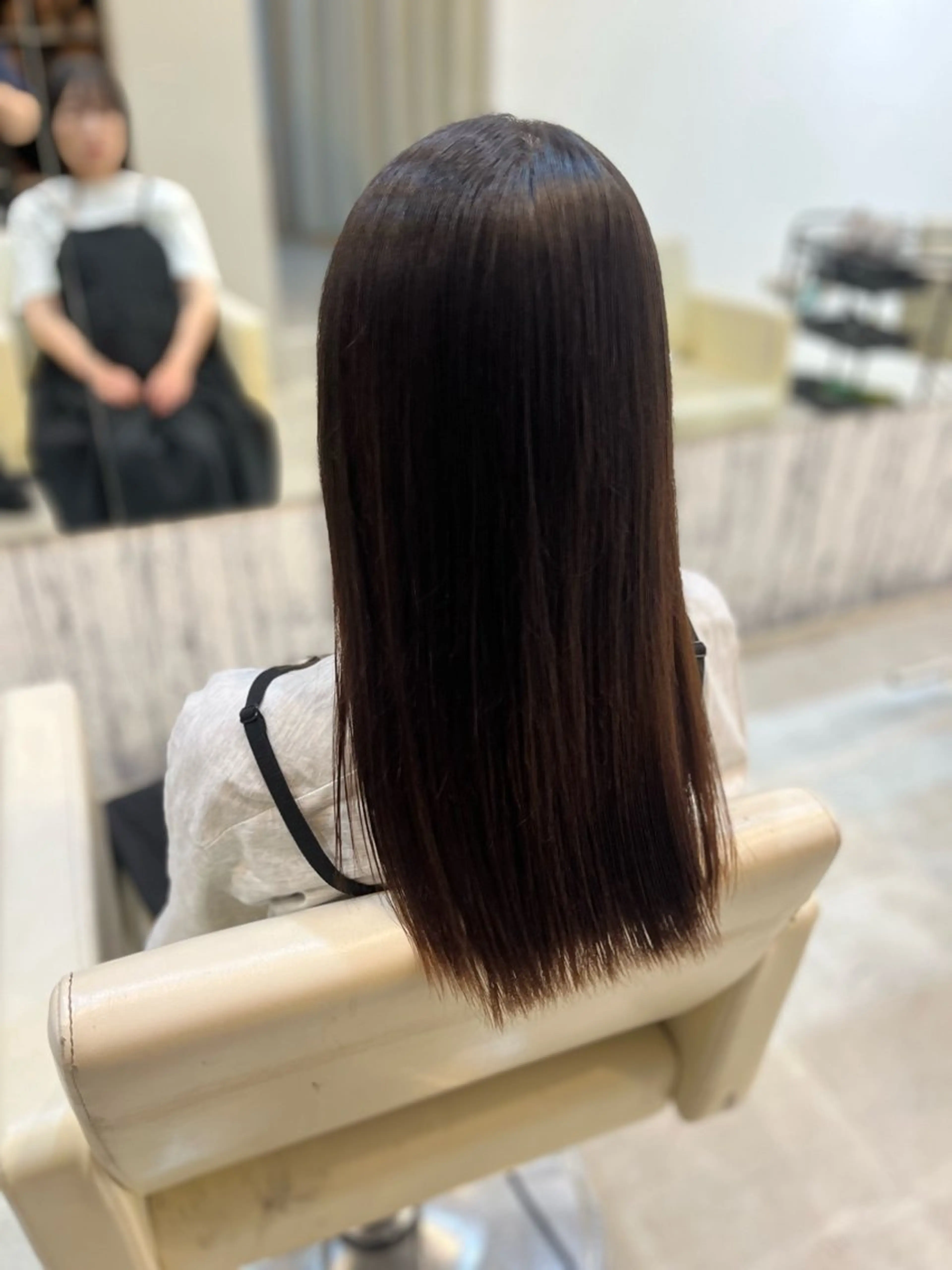 💫縮毛矯正リタッチの写真