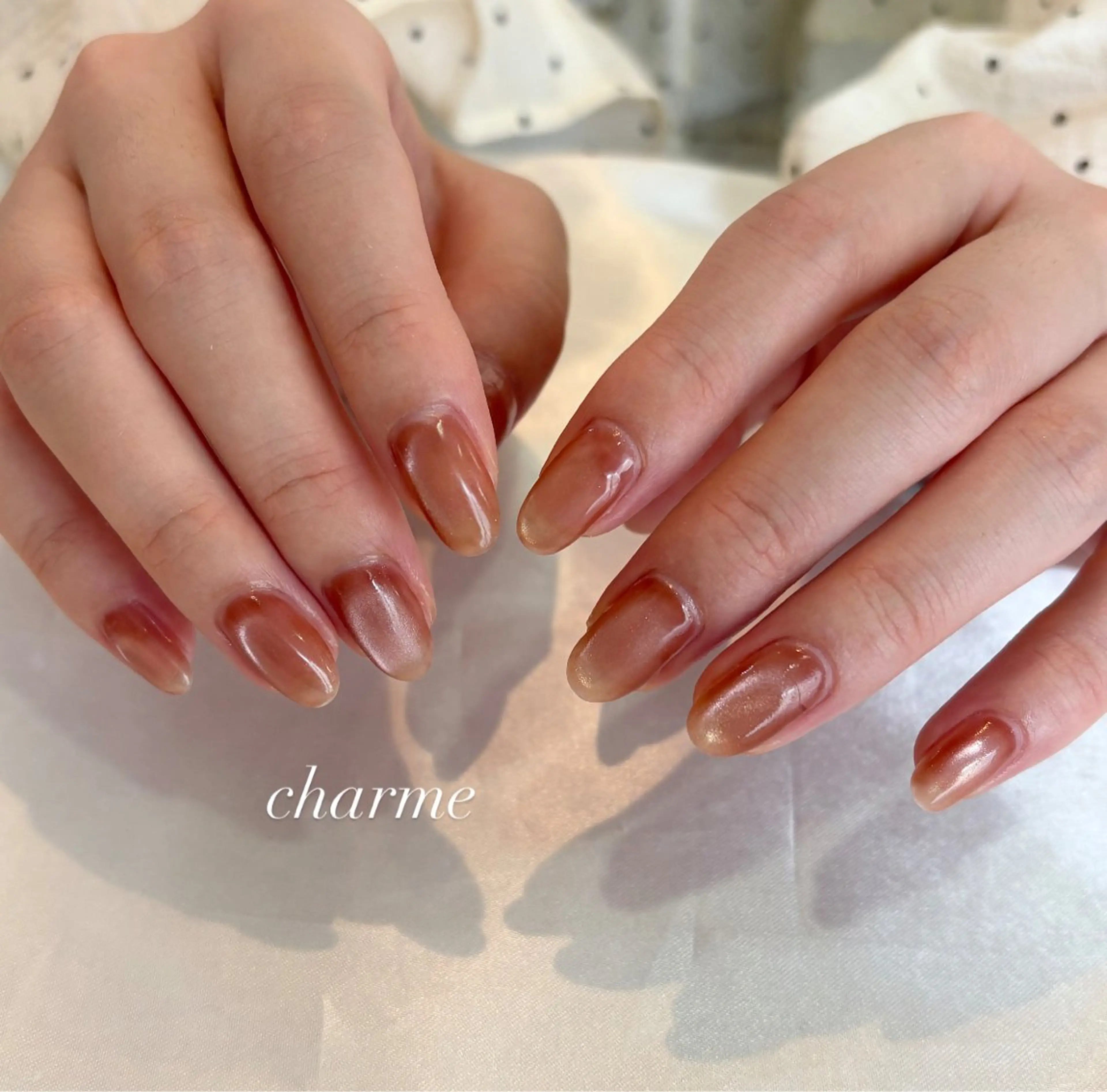 ネイル ハンドネイル charme newstaffのネイルデザイン