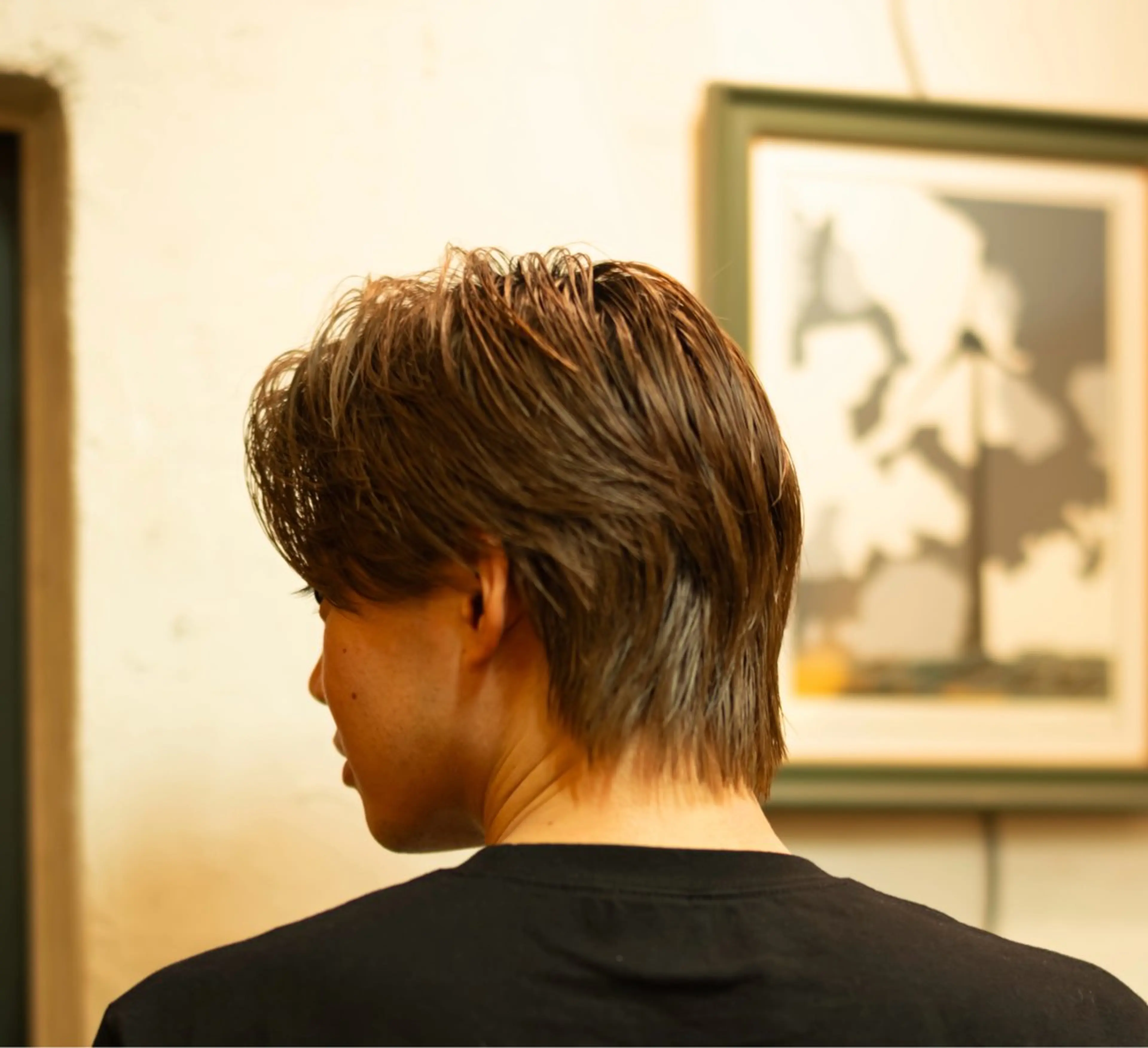 ミディアム カラー パーマ メンズ 🔗メンズサロン🔗 Kieのヘアスタイル