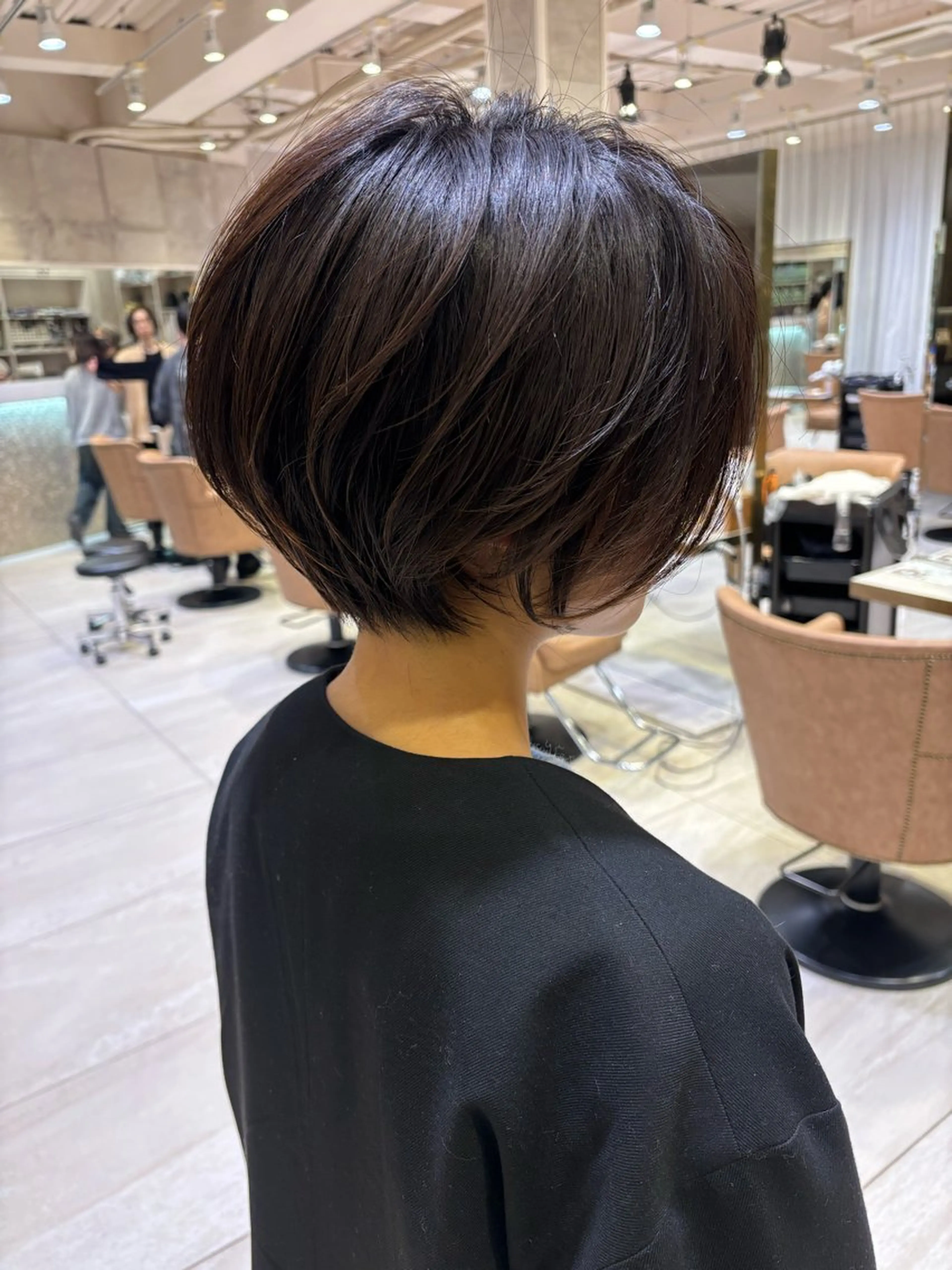 ショート 無料カットモデル /小顔ショート/荒砂のヘアスタイル