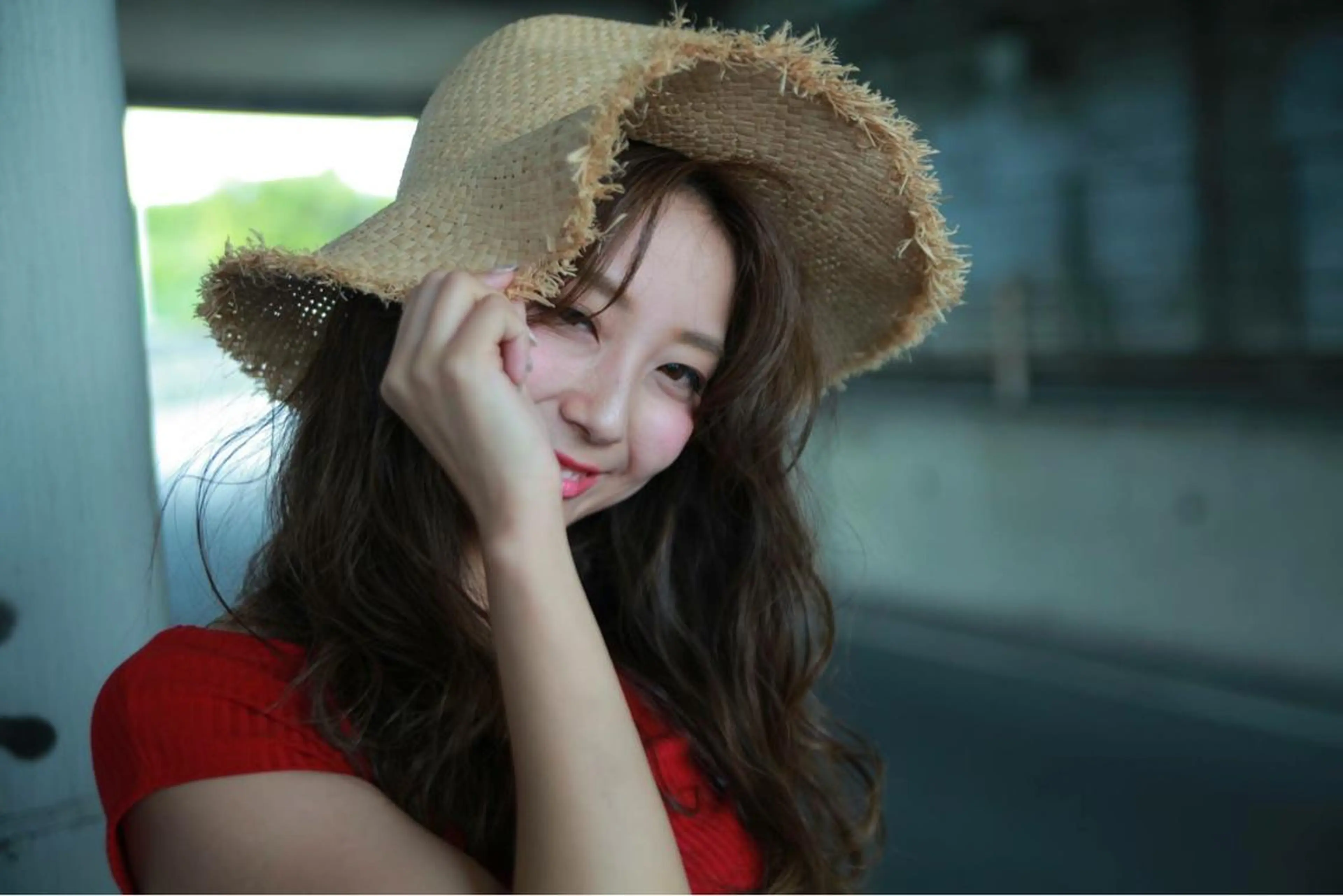 ロング カラー ヘアアレンジ knock【ノック】所属・烏丸韓国ヘア🇰🇷 ayaka🎀のヘアスタイル