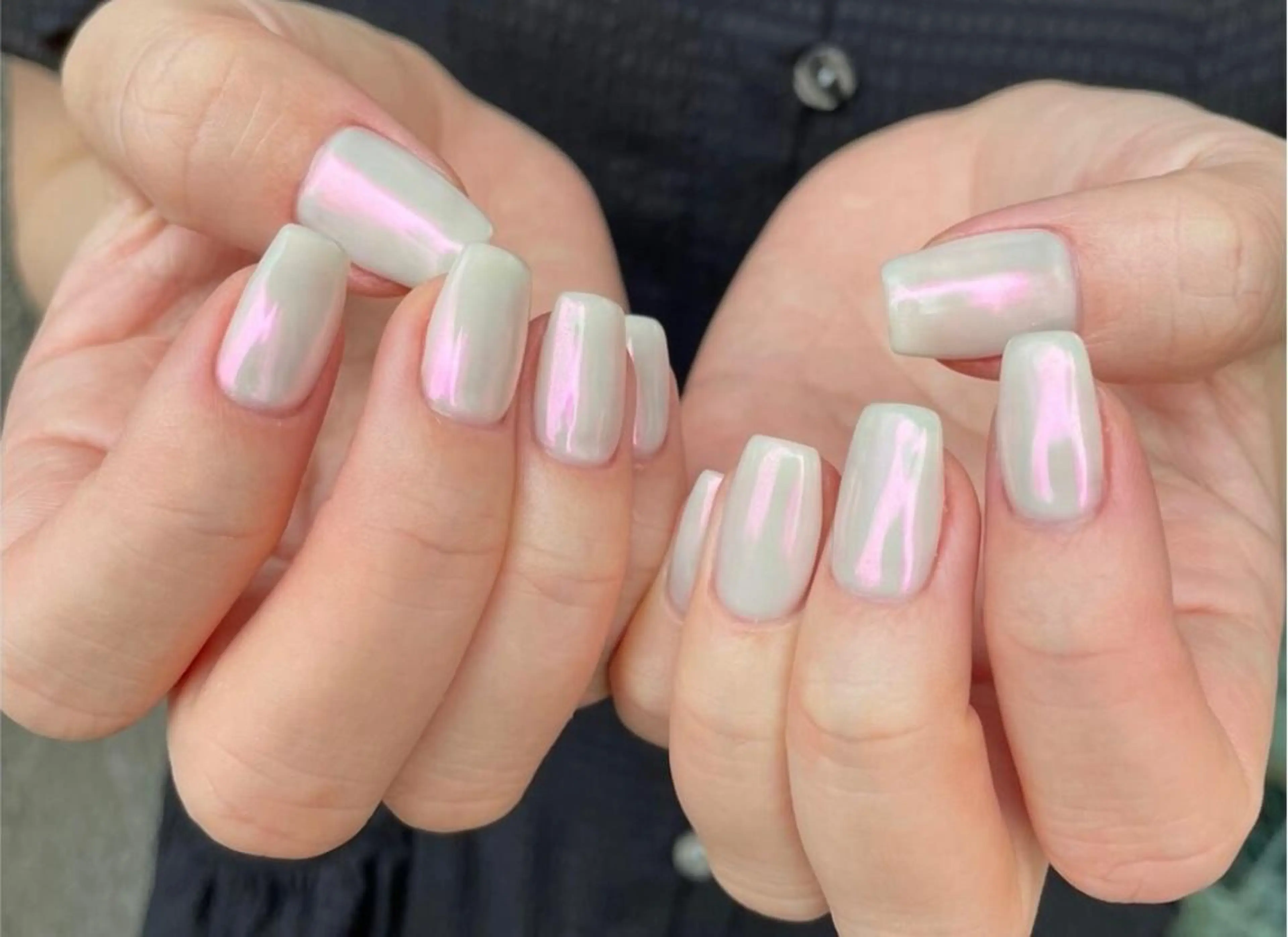 マグネットorオーロラorミラーネイル【オフなし❌】ベースカラー追加+¥1,500⚠️現金支払いのみの写真