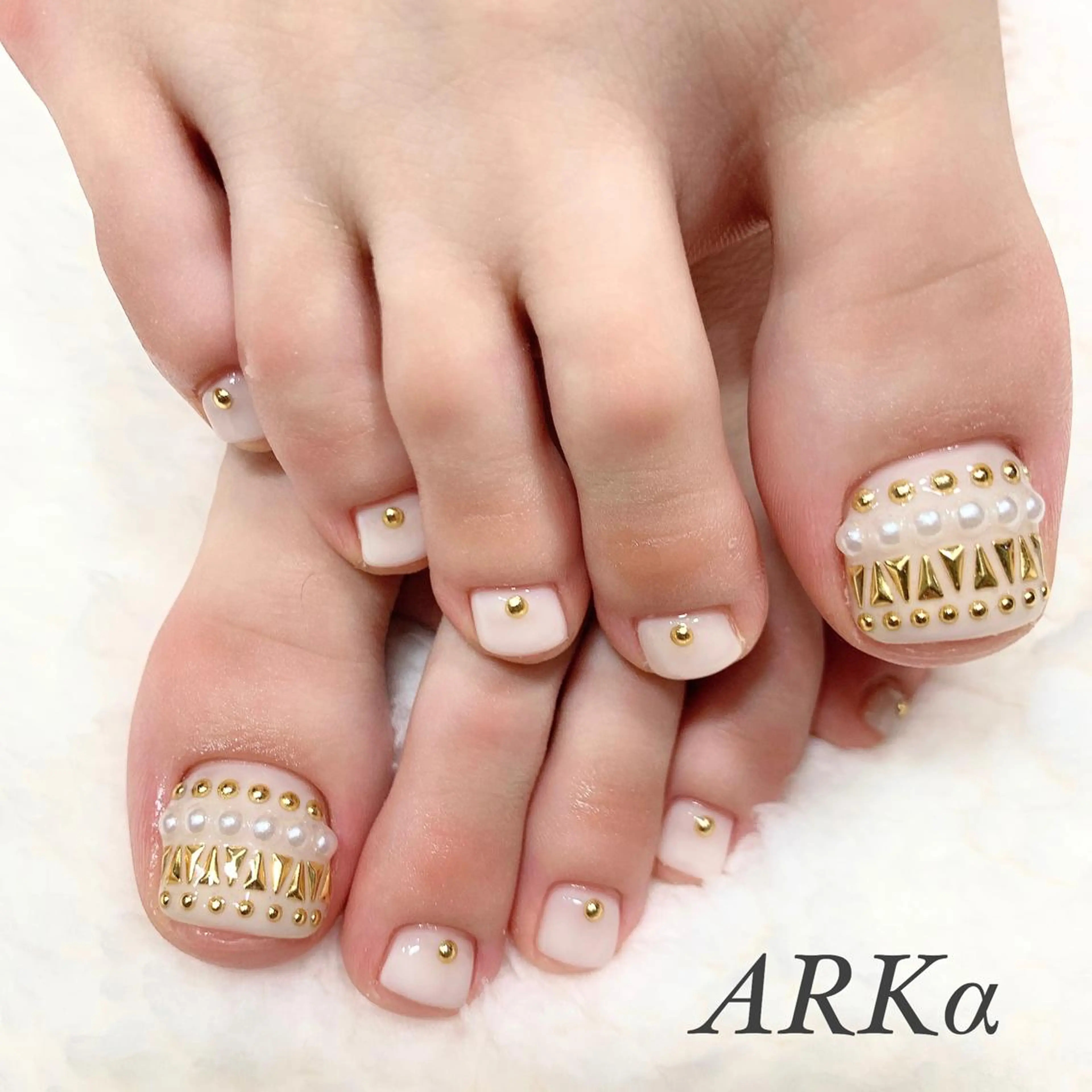 ネイル フットネイル Nailsalon ARKαのネイルデザイン