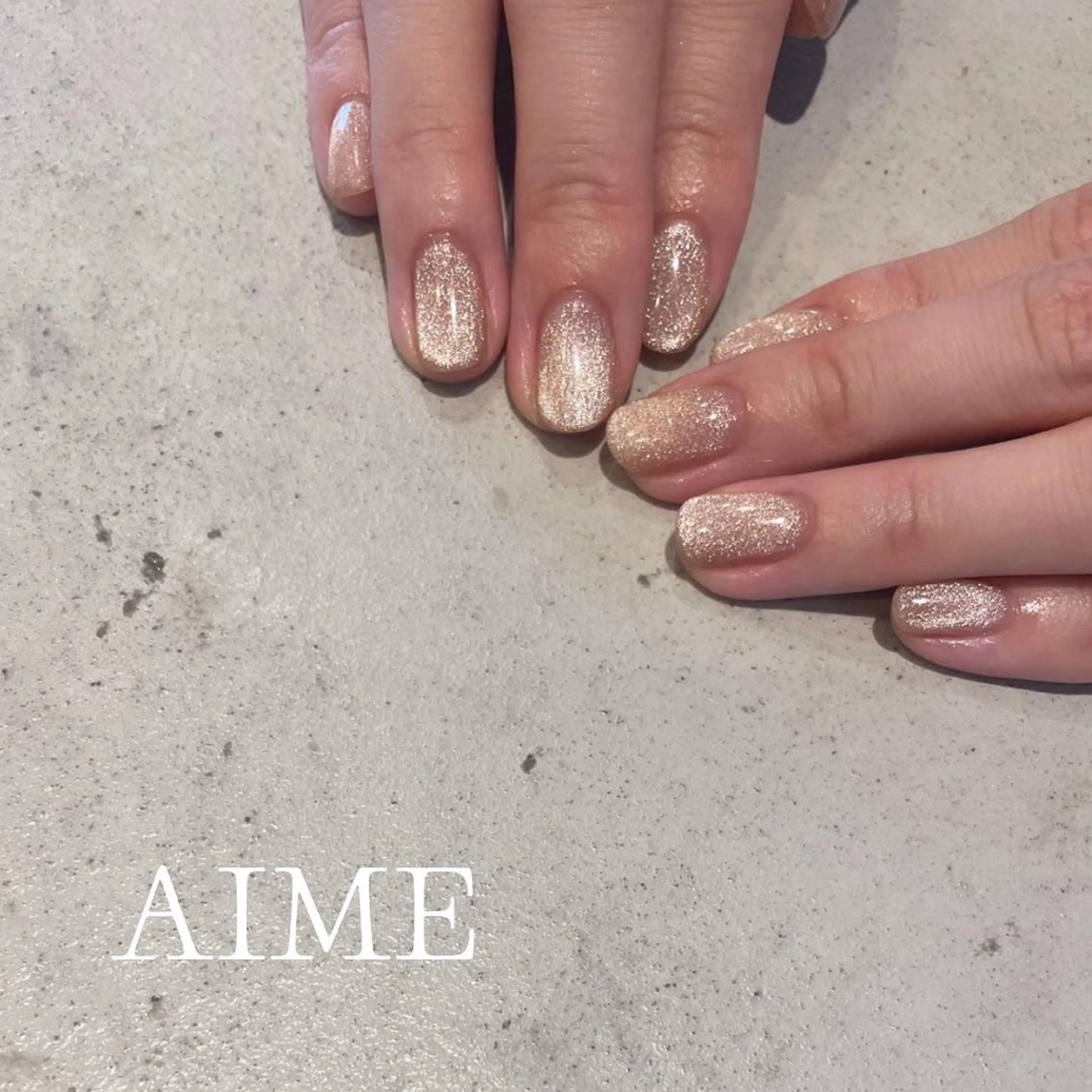 ネイル アートネイル ハンドネイル AIME （momo）のネイルデザイン