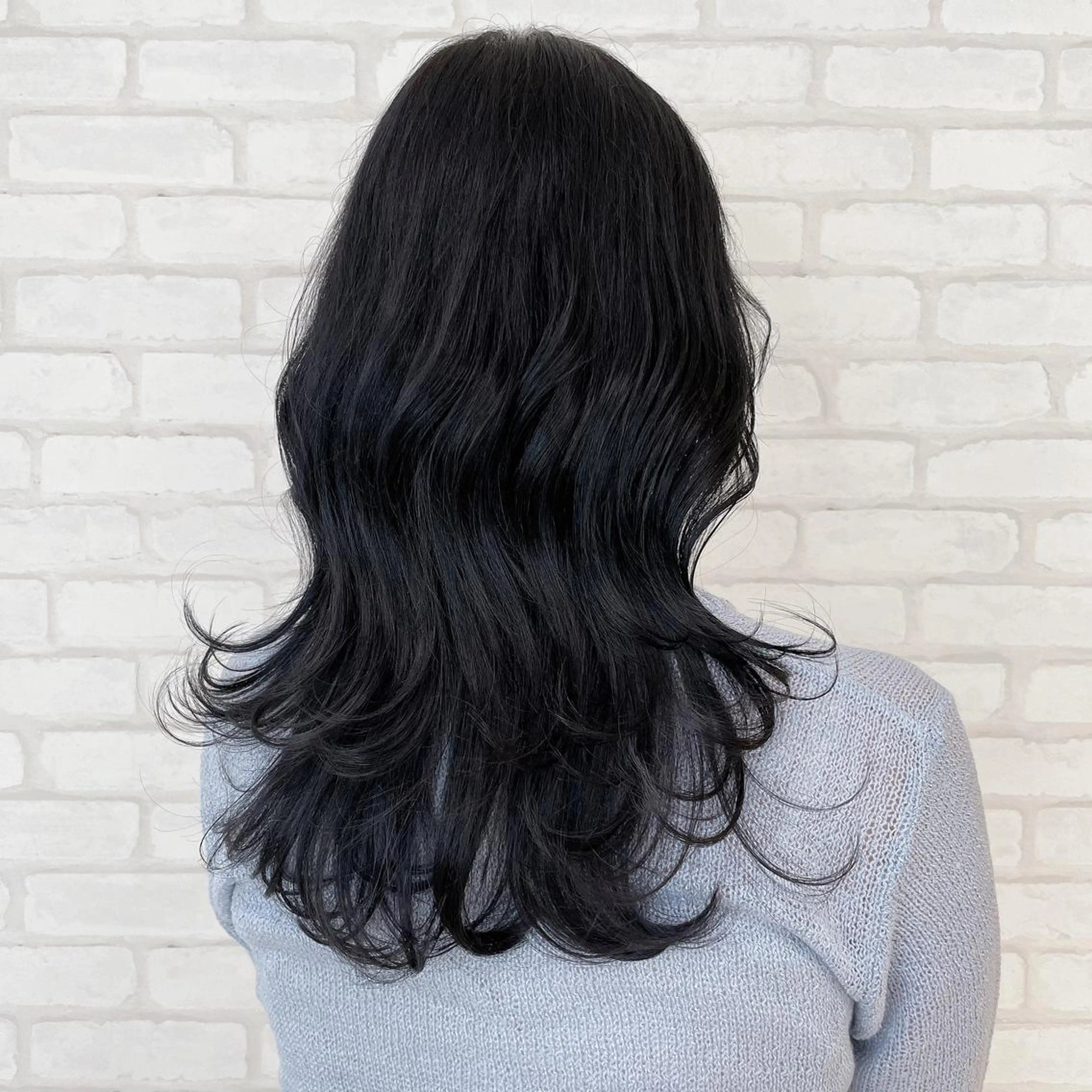 セミロング カラー abilita AZUSAのヘアスタイル