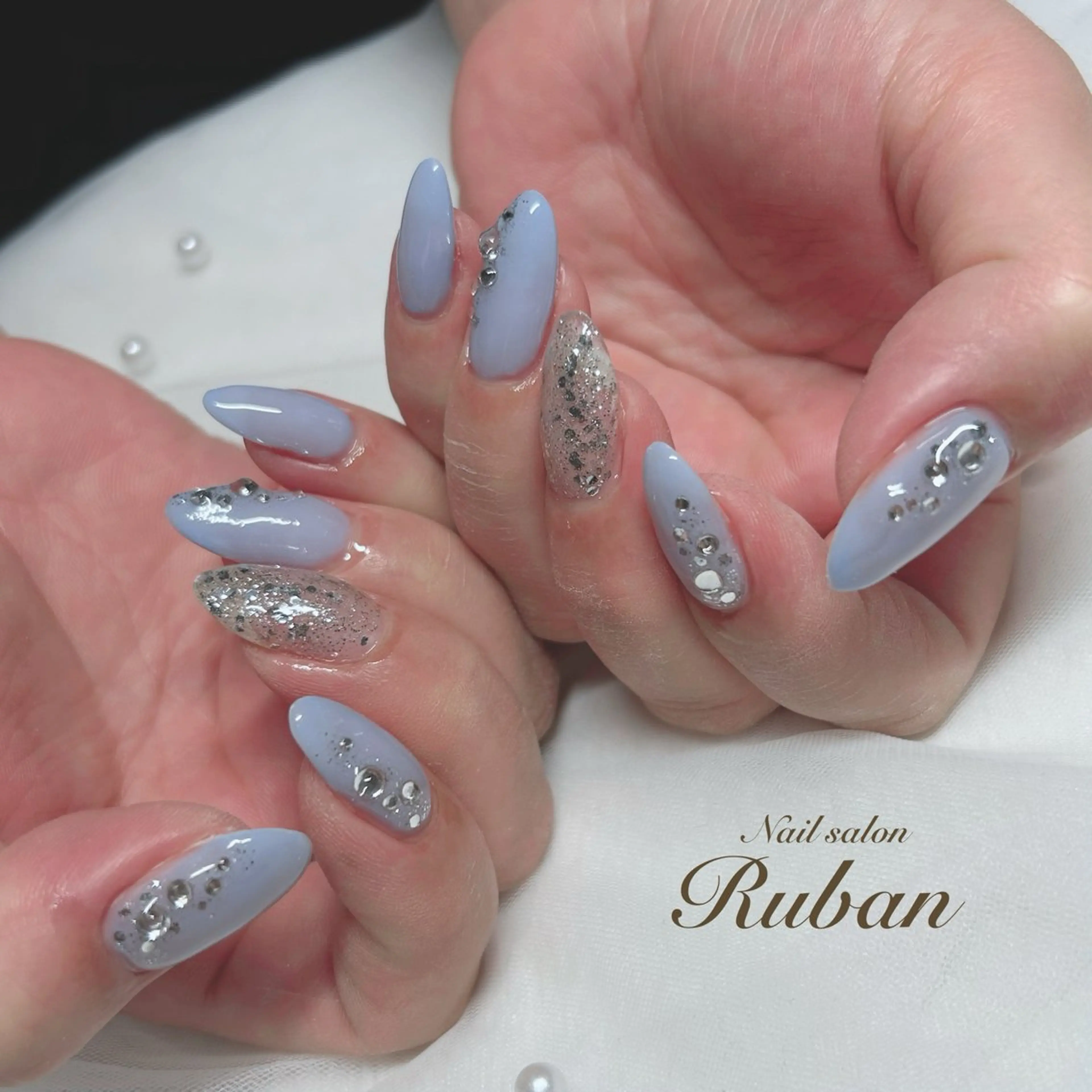 ネイル 長さ出し ロングネイル Nail salon Ruban所属・Nail salon Rubanのネイルデザイン