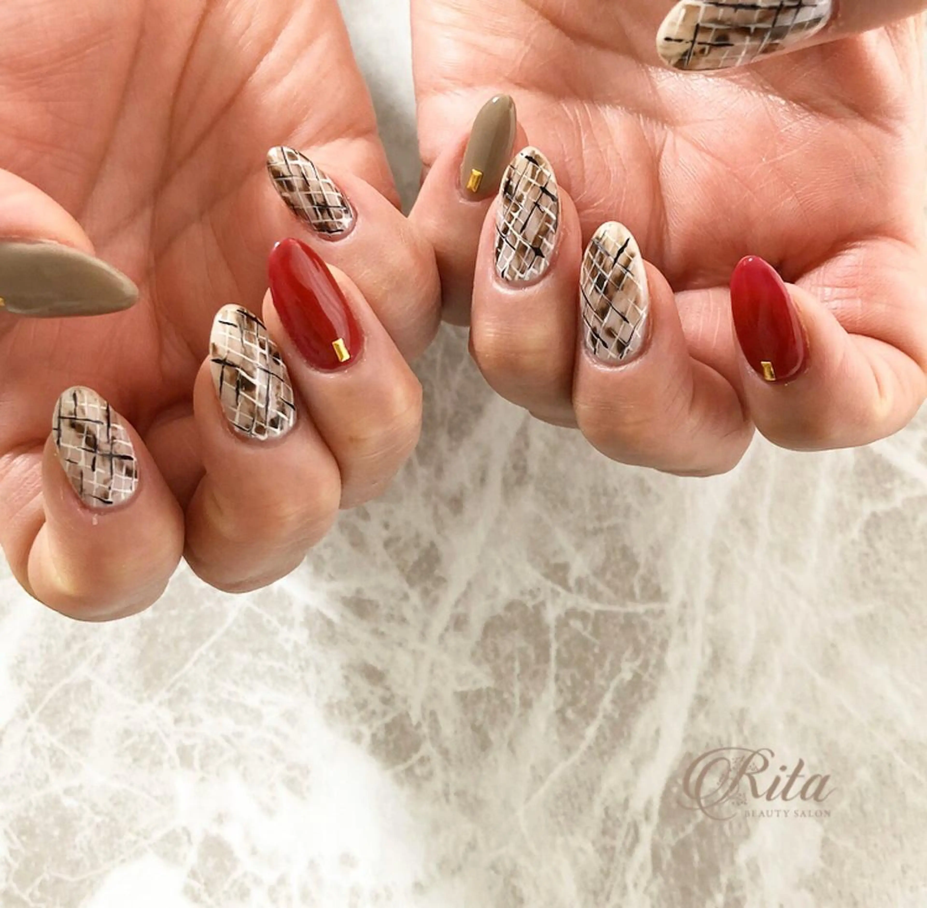 ネイル Rio 𓍼のネイルデザイン
