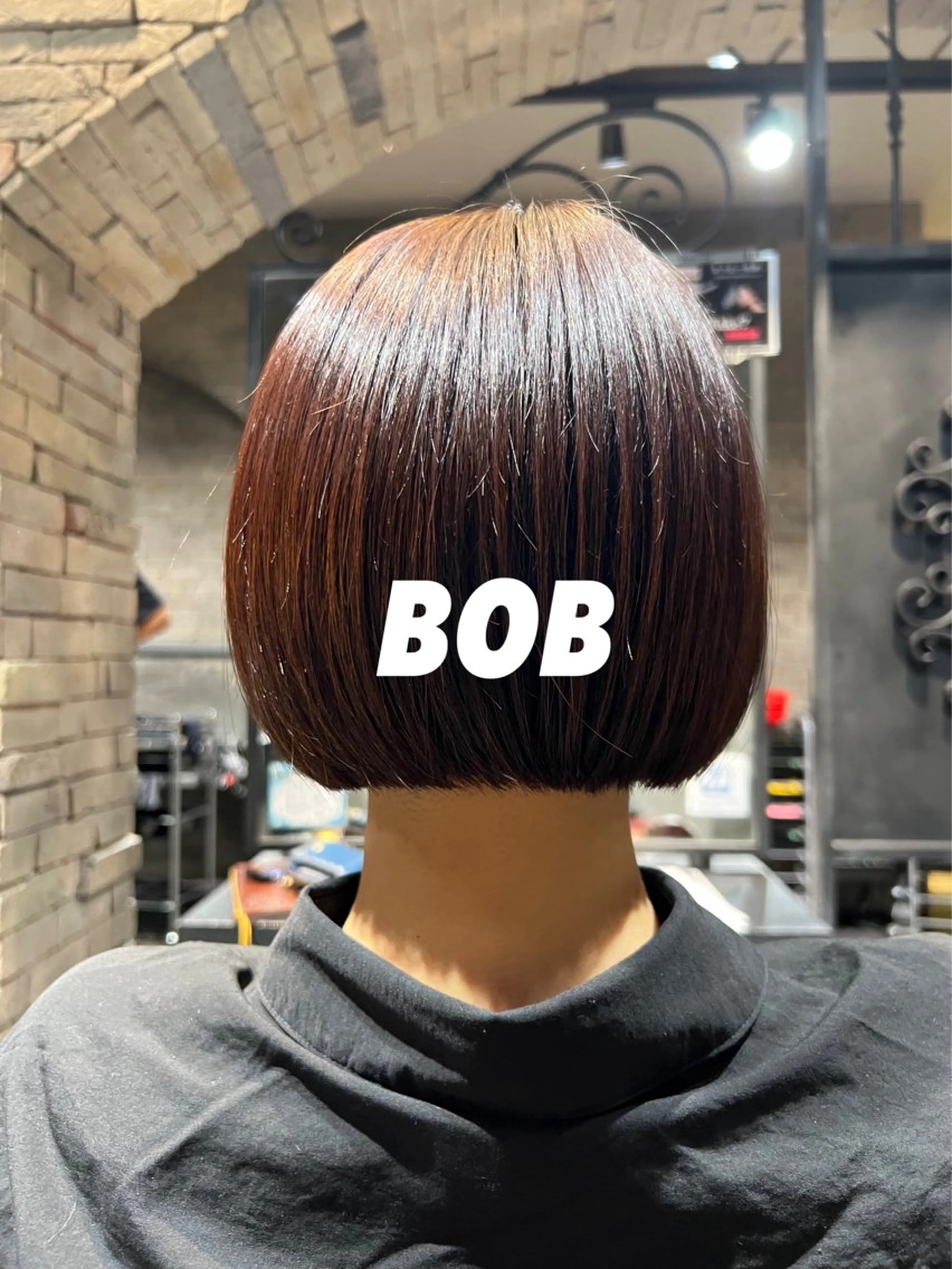 ミディアム ボブ 𝑬𝑰𝑲𝑰/ 金沢駅西口店のヘアスタイル