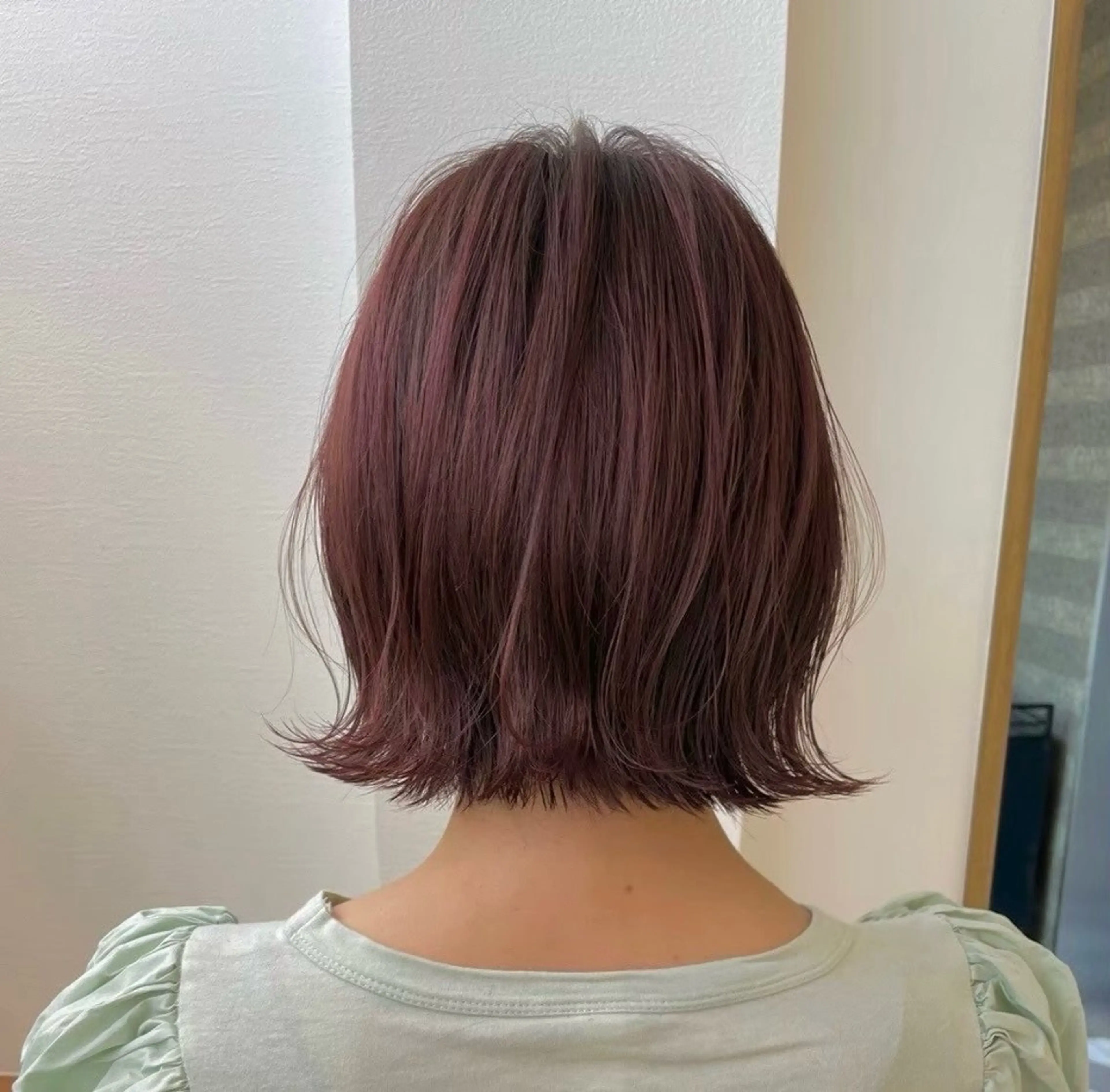 ショート カラー 似合わせカット /ボブ/髪質改善/翼のヘアスタイル