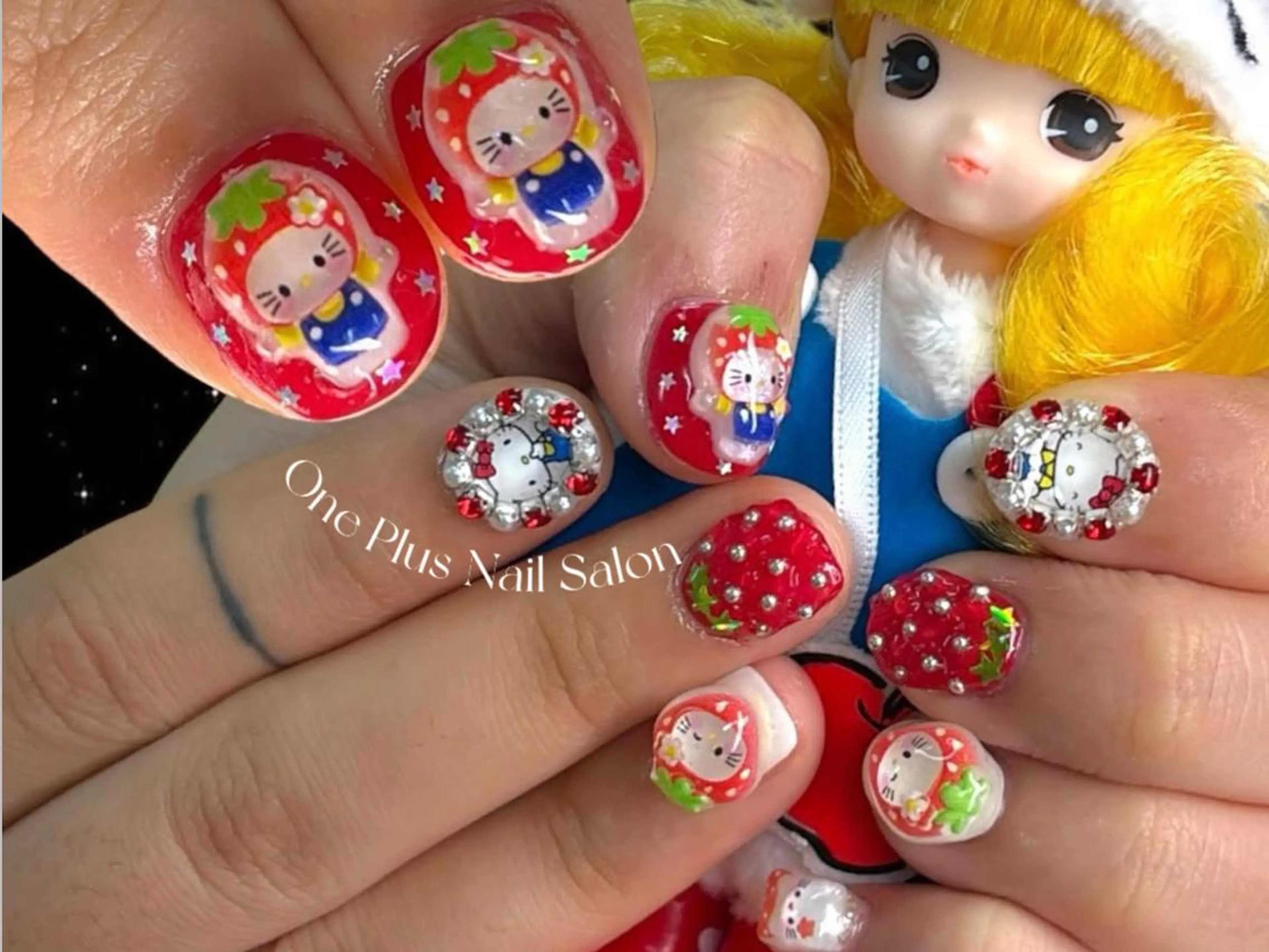 キッズ One Plus Nail Salonのネイルデザイン