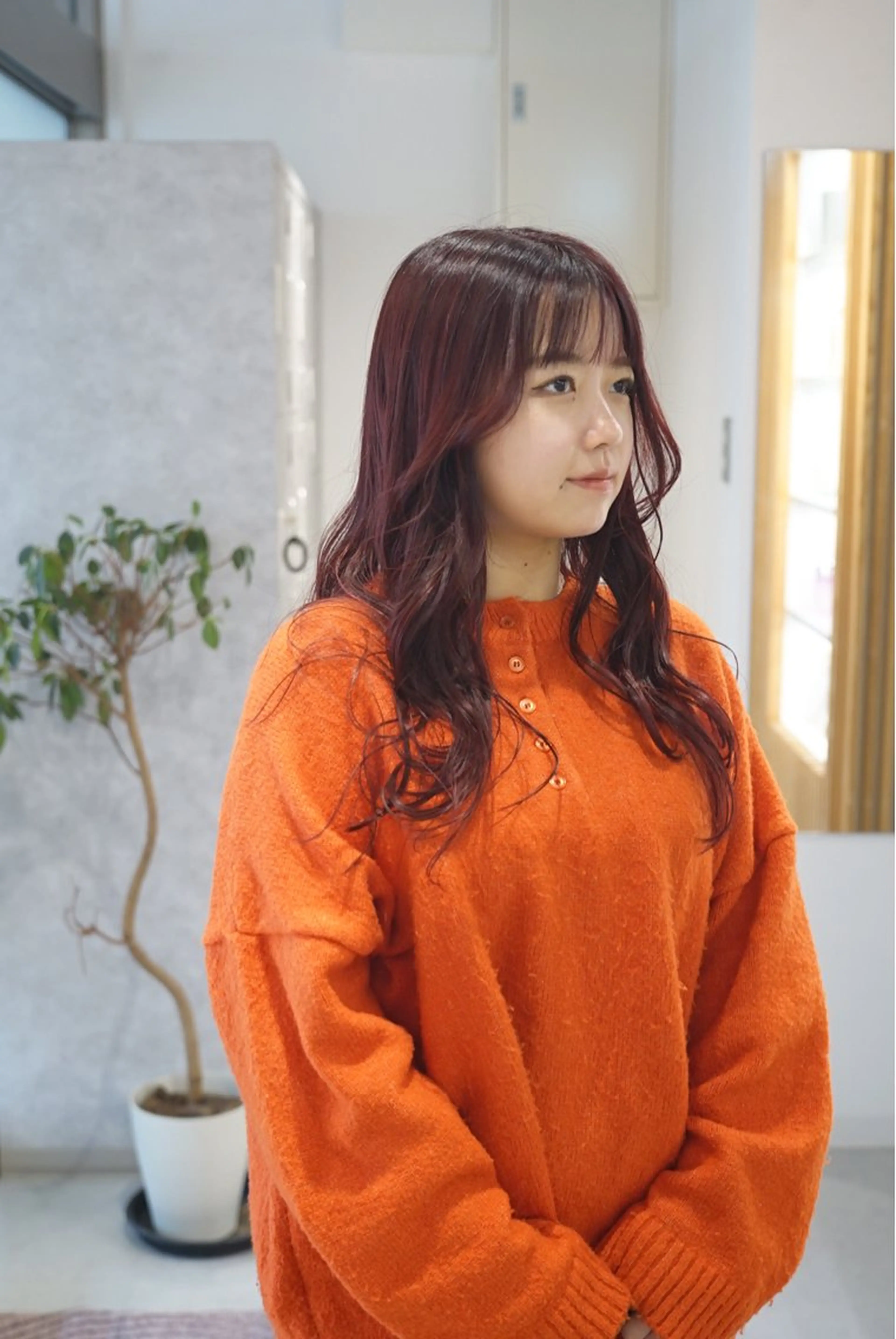 ロング カラー 月100人以上 髪質改善施術｜谷口のヘアスタイル