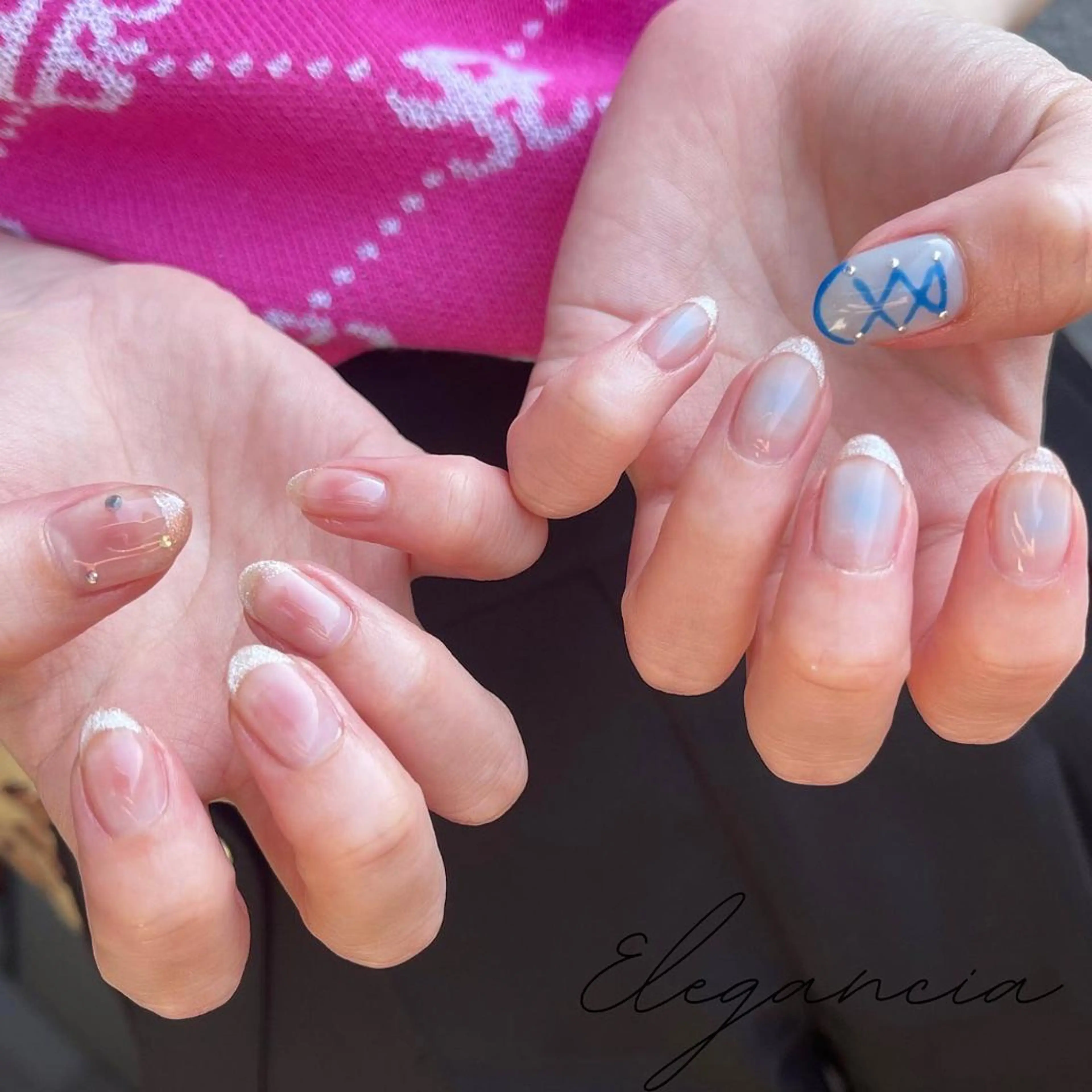 カラー ネイル ハンドネイル Elegancia. Hiromiのネイルデザイン