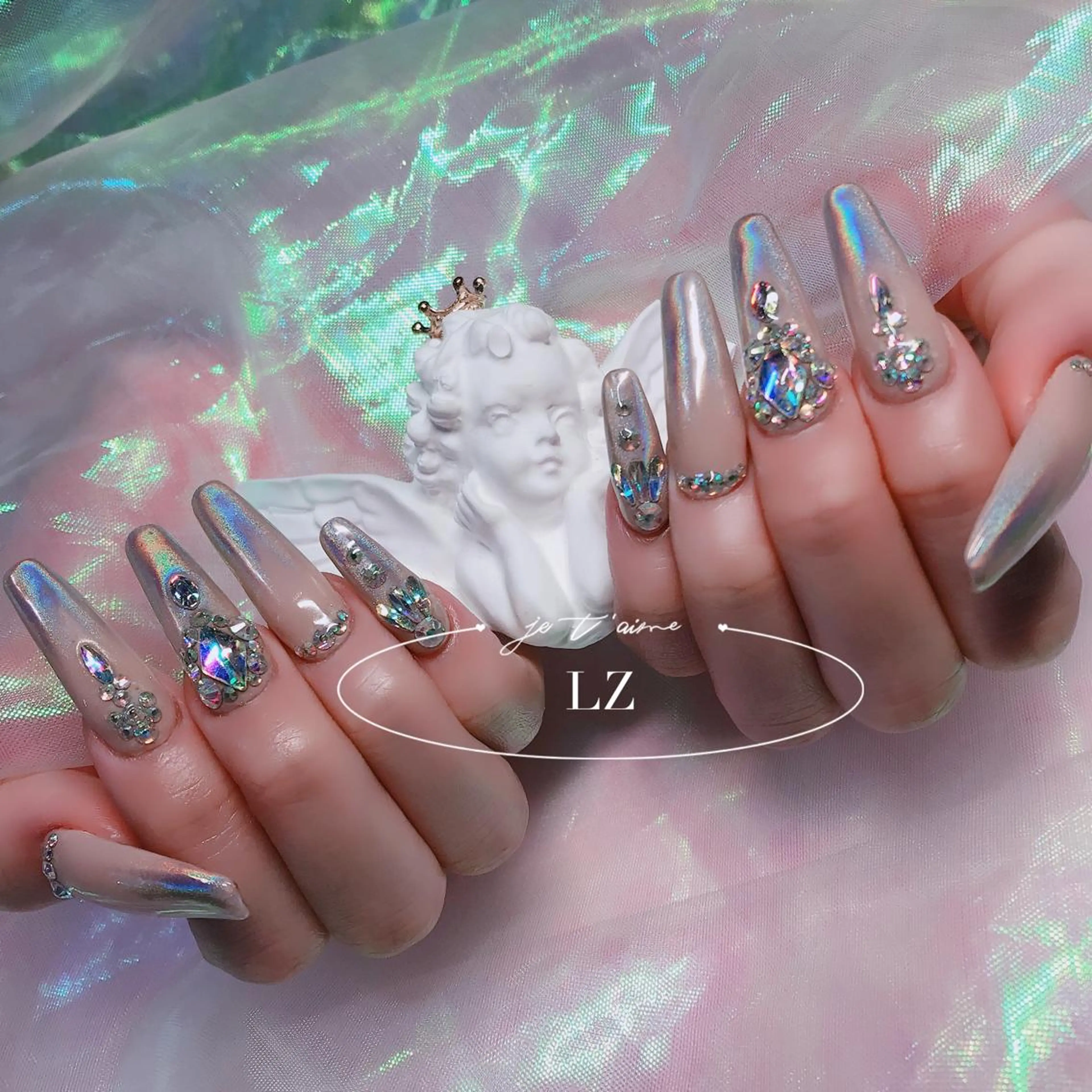 【ハンド】「初回オフ無料」画像持ち込みデザイン10本🙆9980の写真