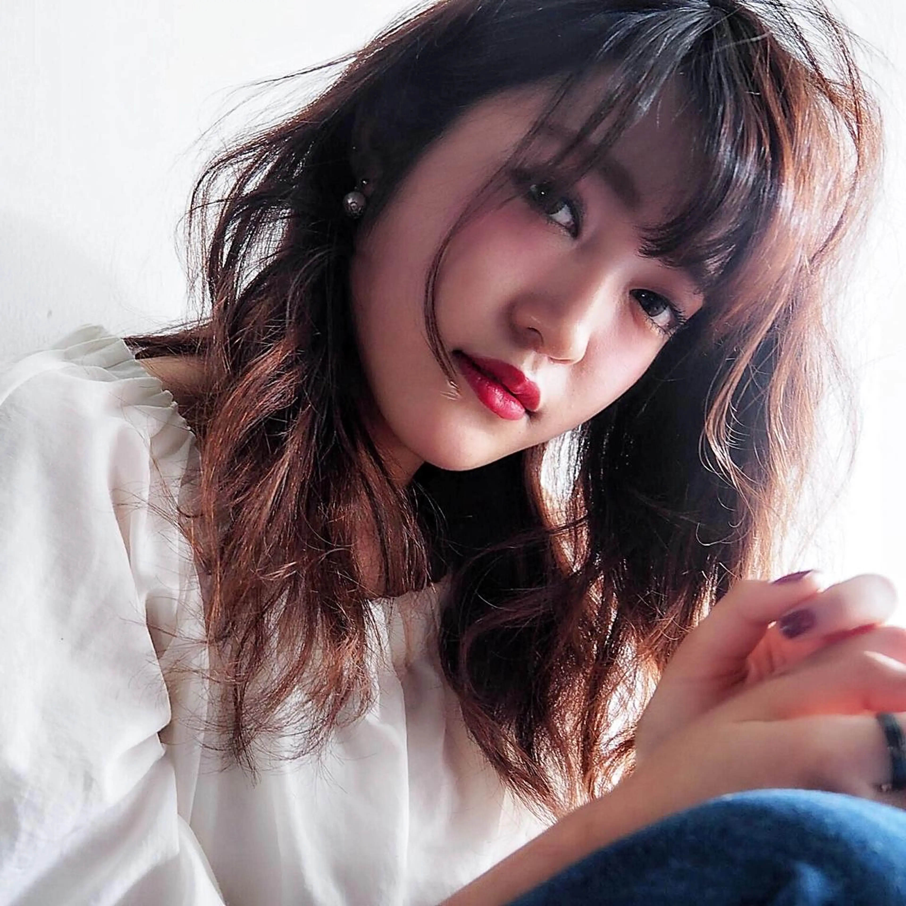 セミロング カラー 透明感カラー イルミナカラー 外国人風カラー トリートメント KANOI 銀座中央通り所属・上條 航平のヘアスタイル