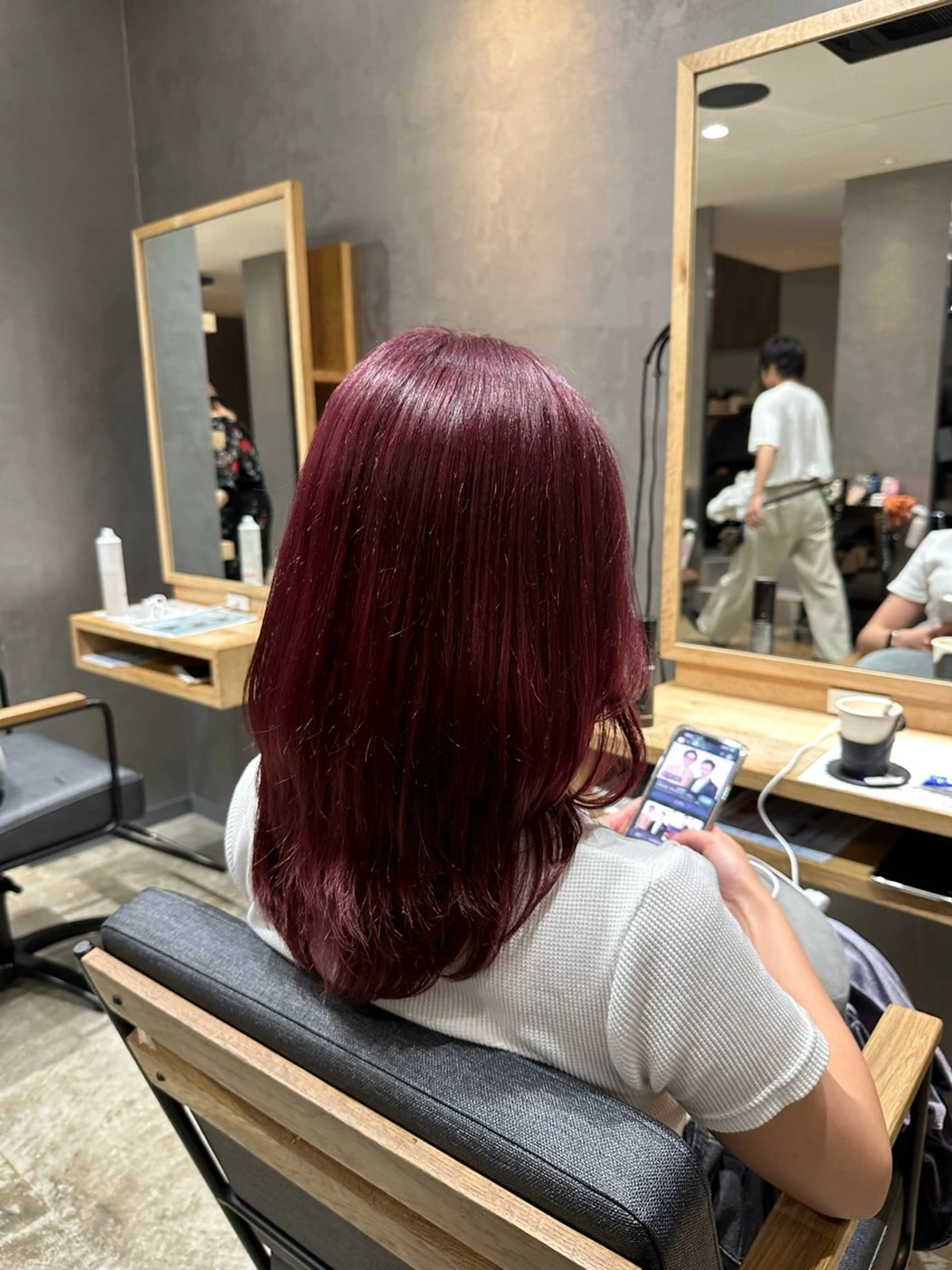 ミディアム 上村 颯のヘアスタイル