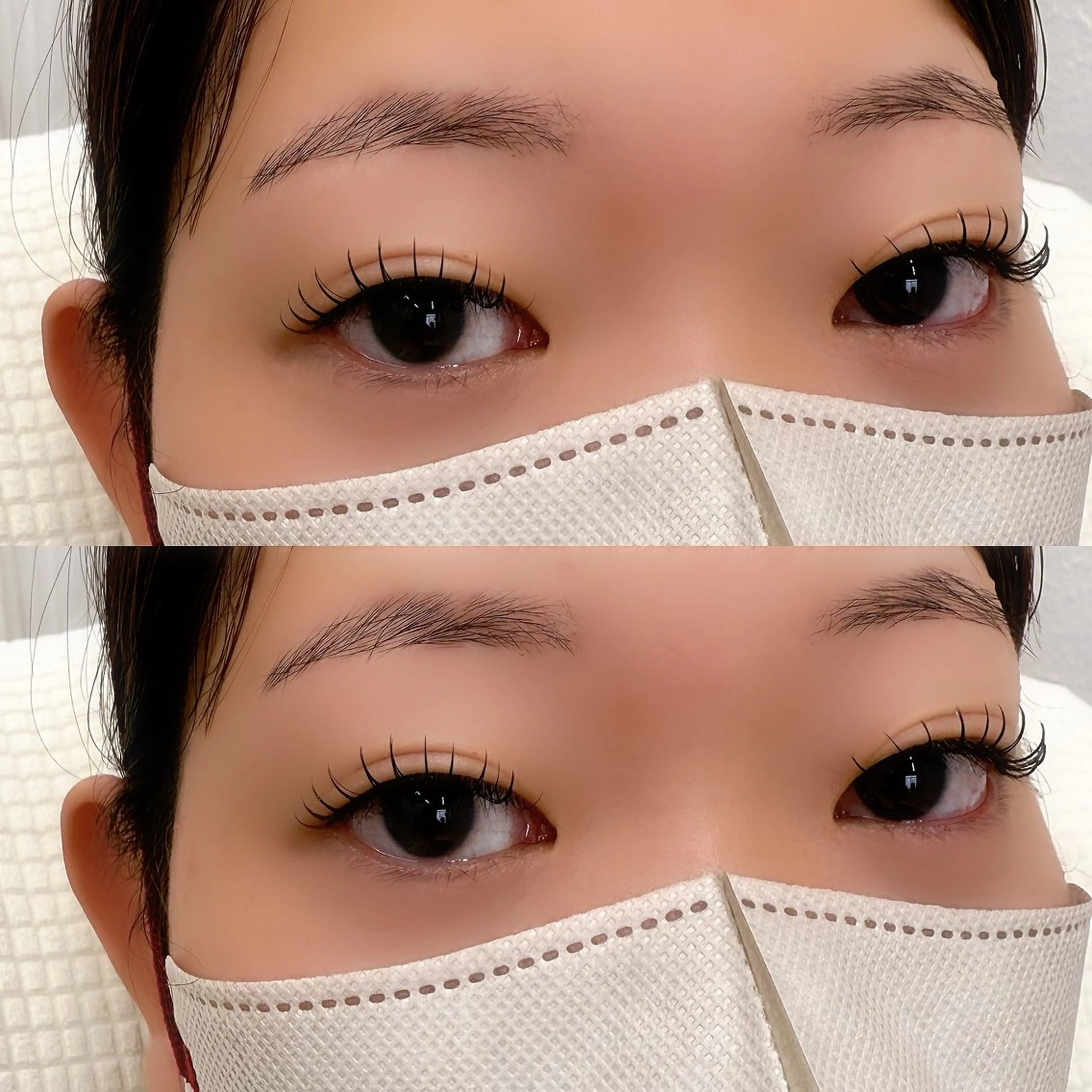 マツエク・マツパ 束感まつ毛 フラットラッシュ マツエク Rayel 天王寺のマツエク・マツパデザイン