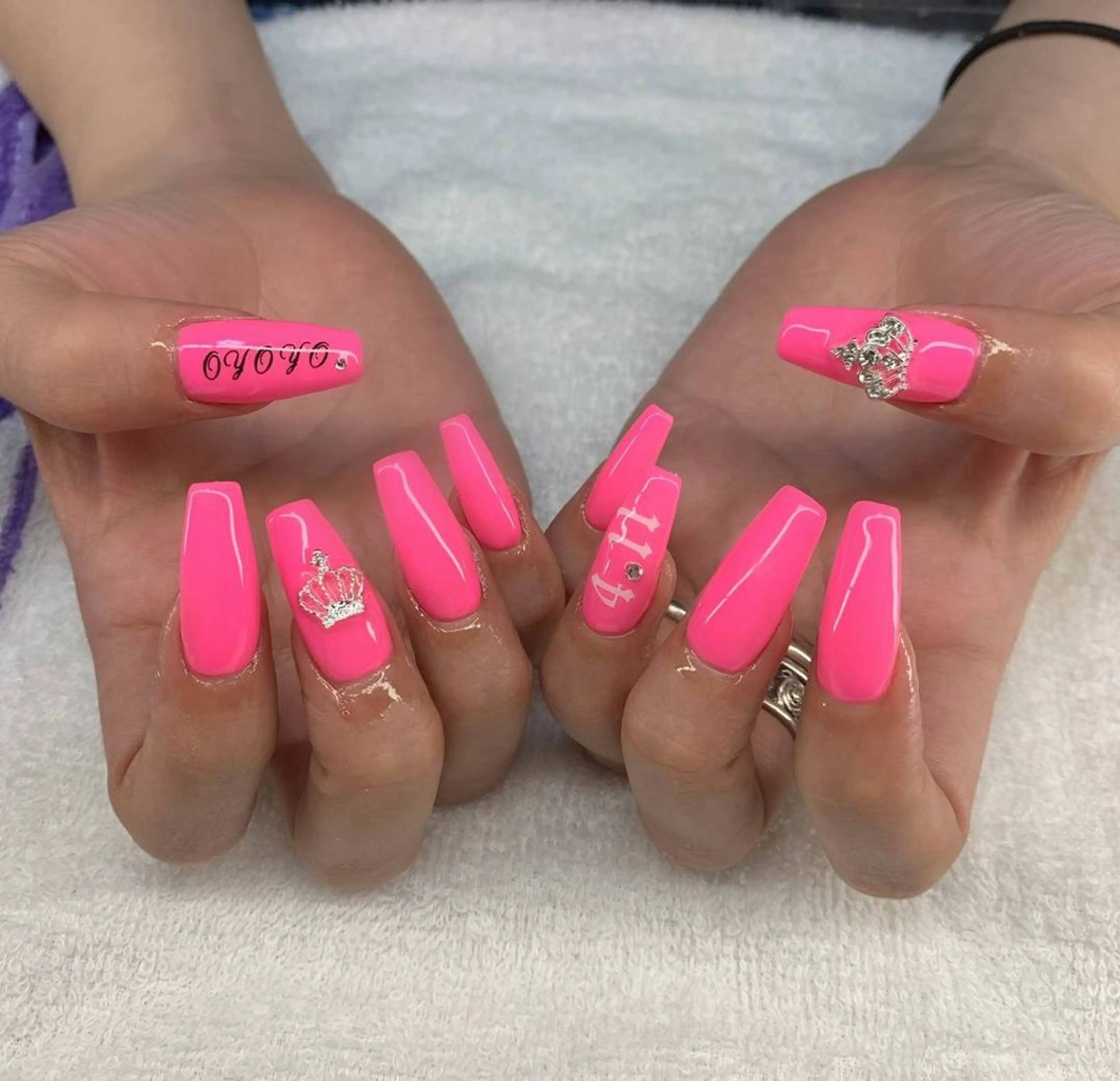 ネイル 長さ出し ハンドネイル フットネイル MHR nailのネイルデザイン