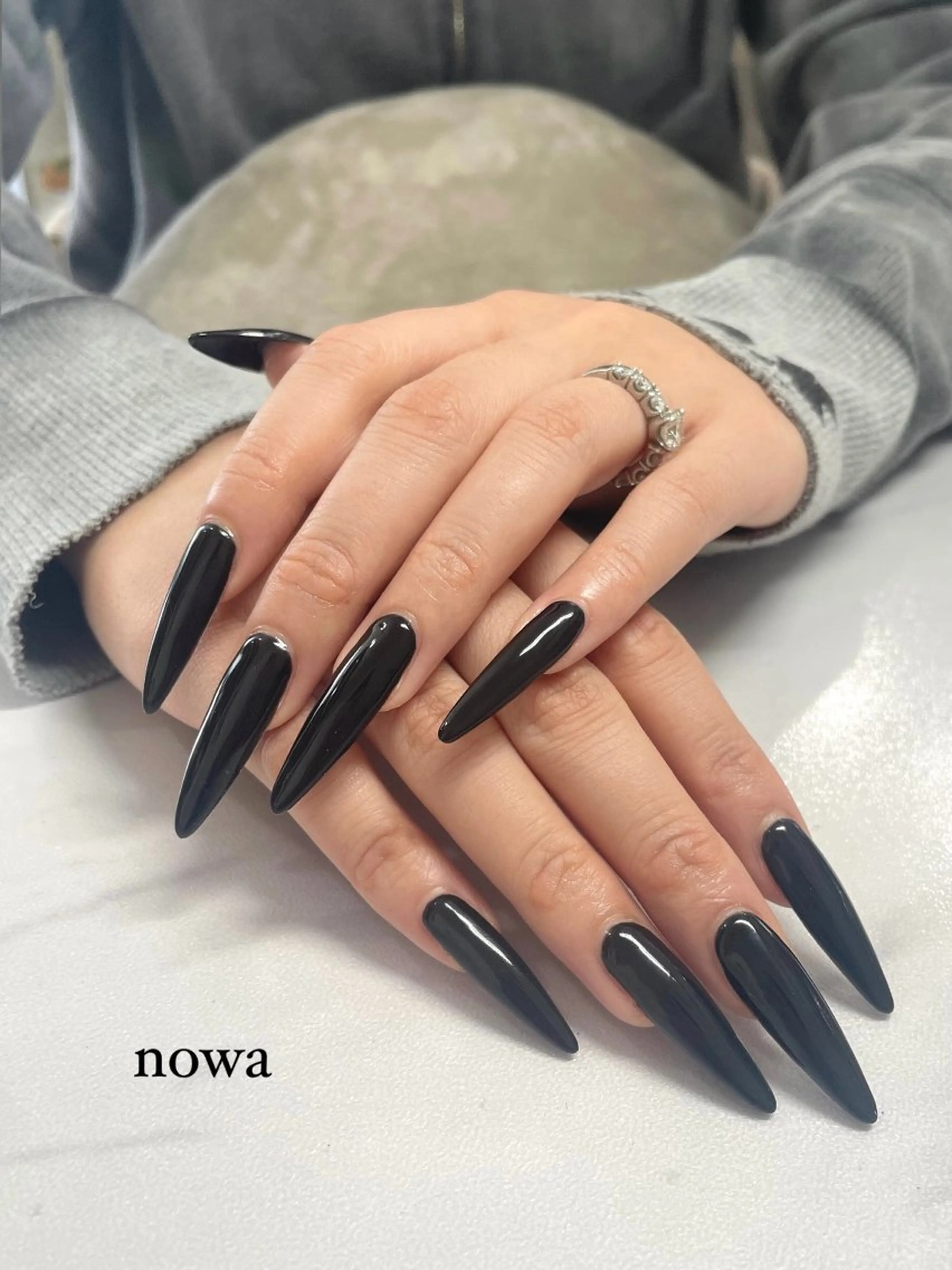 ネイル ロングネイル ハンドネイル Beauty Studio 【nowa】所属・【nowa】小松 宙未 Soramiのネイルデザイン