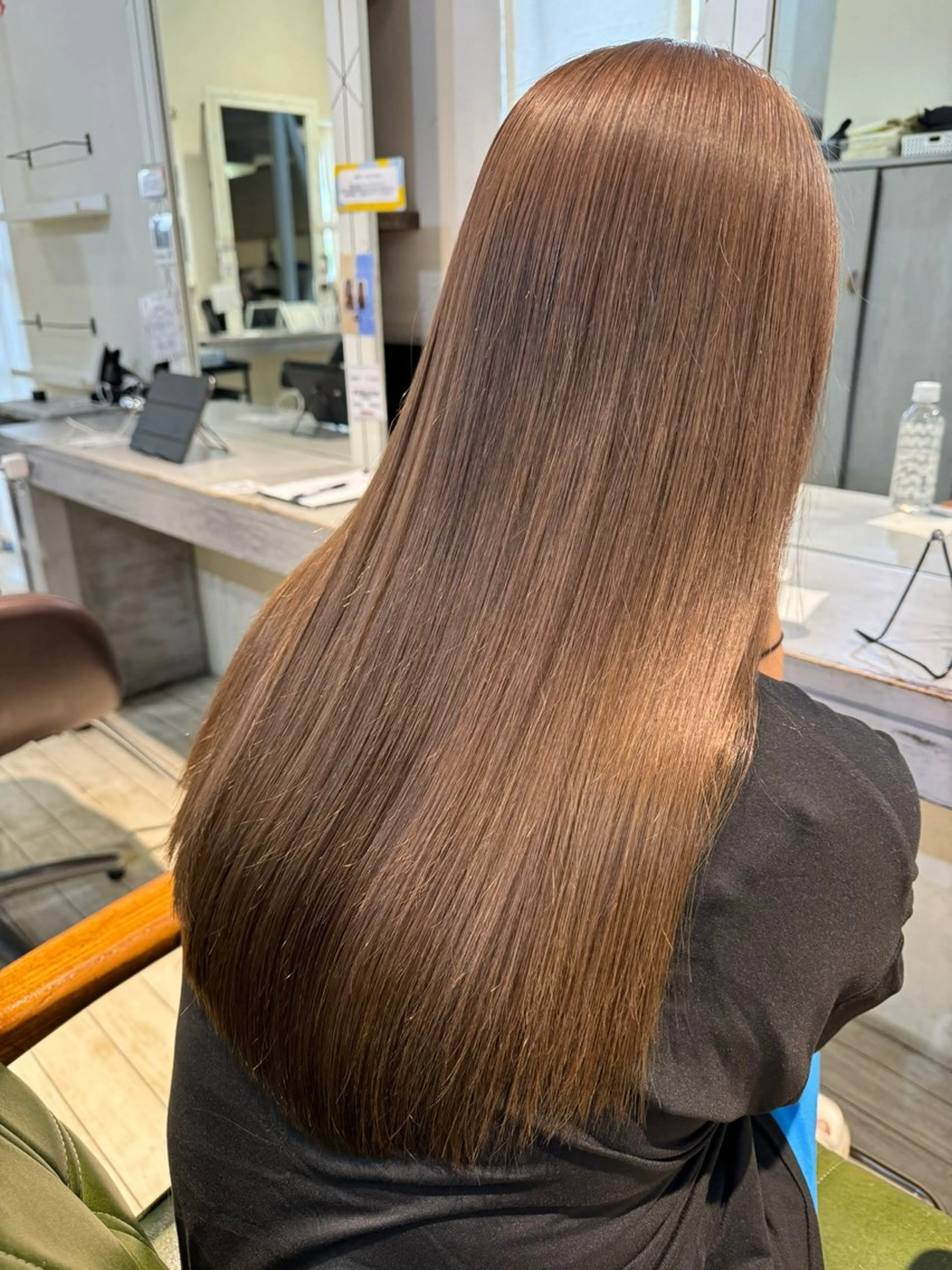 縮毛矯正の写真