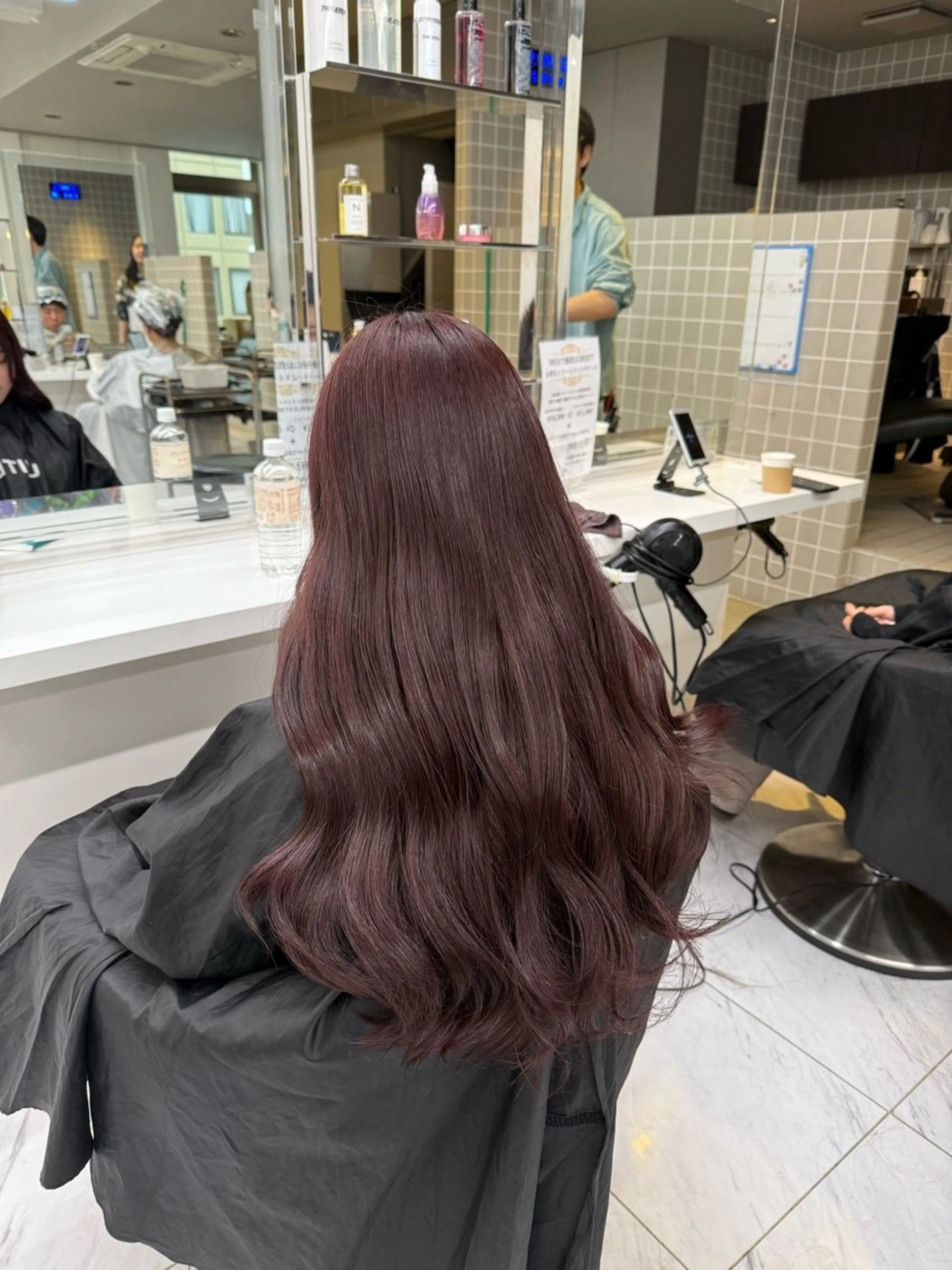 ロング カラー ヘアアレンジ 💗横浜美容室 💗HARUNAのヘアスタイル